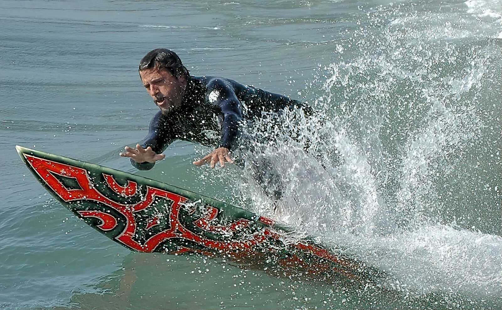 Nikon D70s sample photo. Surfer, surfing, surf photography
