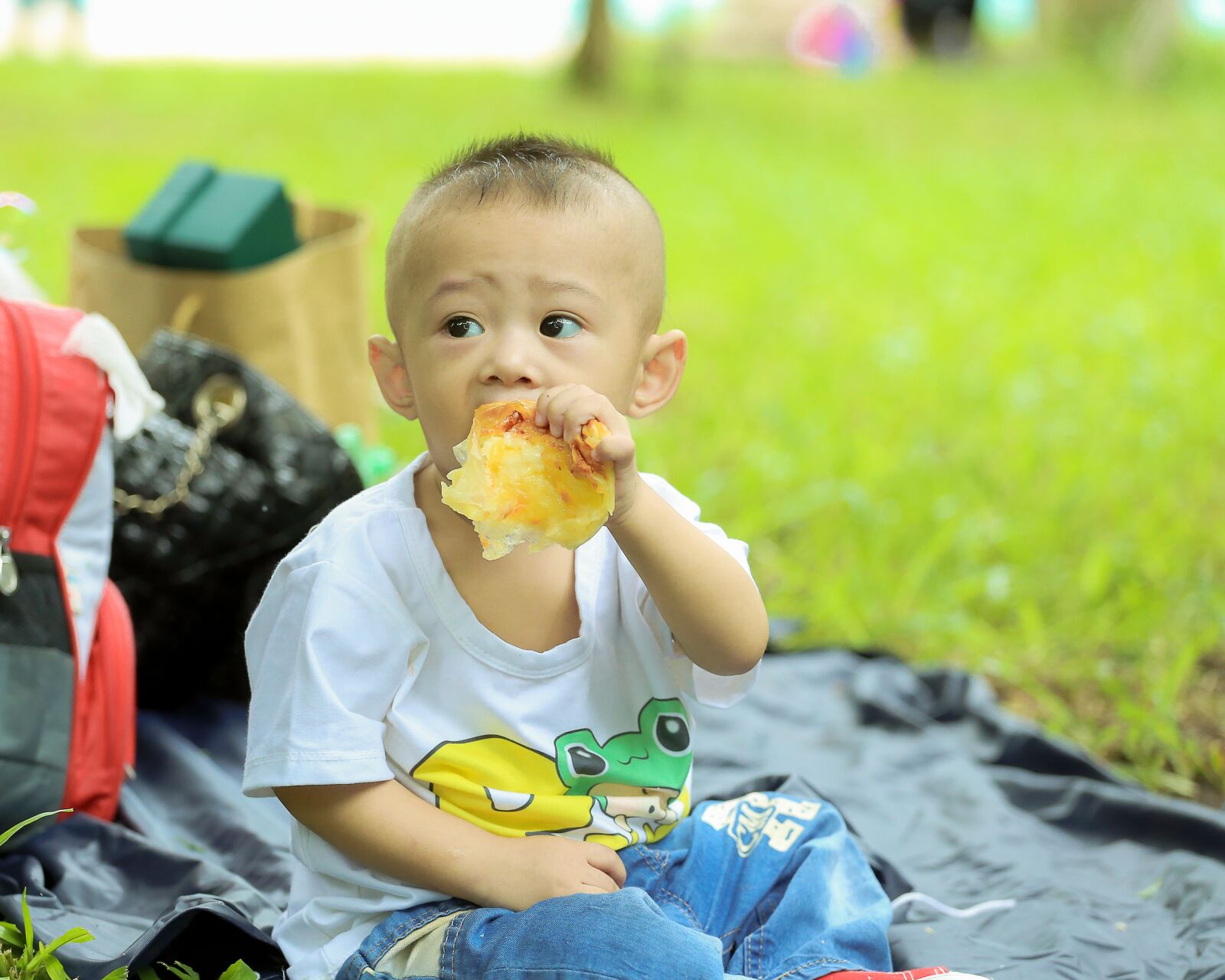 Canon EOS 6D + Canon EF 70-200mm F4L USM sample photo. Child, kid, kushin photography