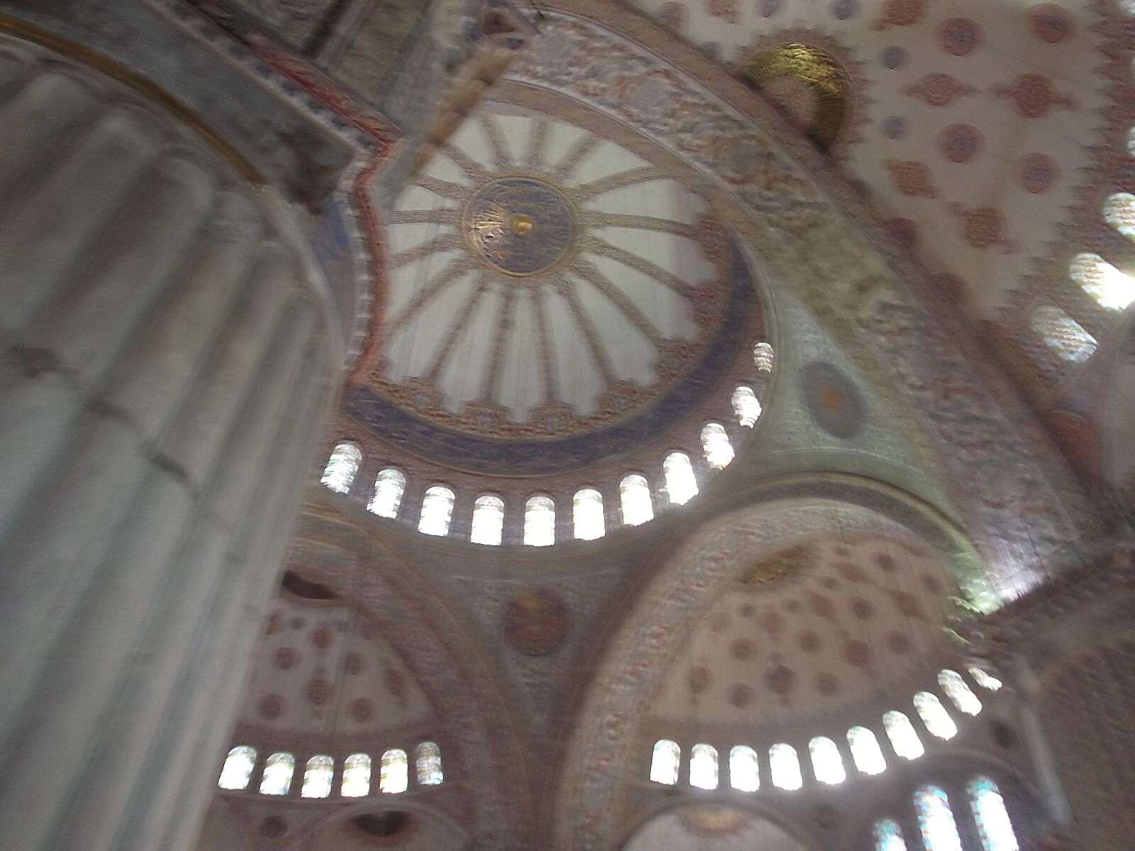Fujifilm FinePix JX315 sample photo. Blue mosque, istanbul, vaults photography