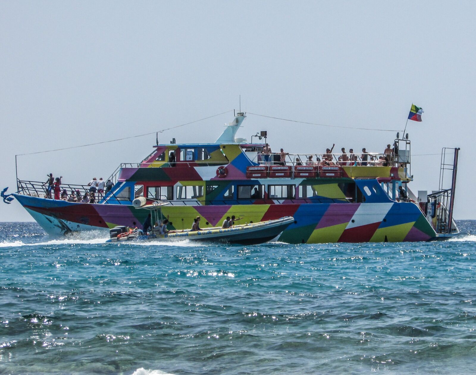 Canon PowerShot SX400 IS sample photo. Cyprus, boats, tourism photography