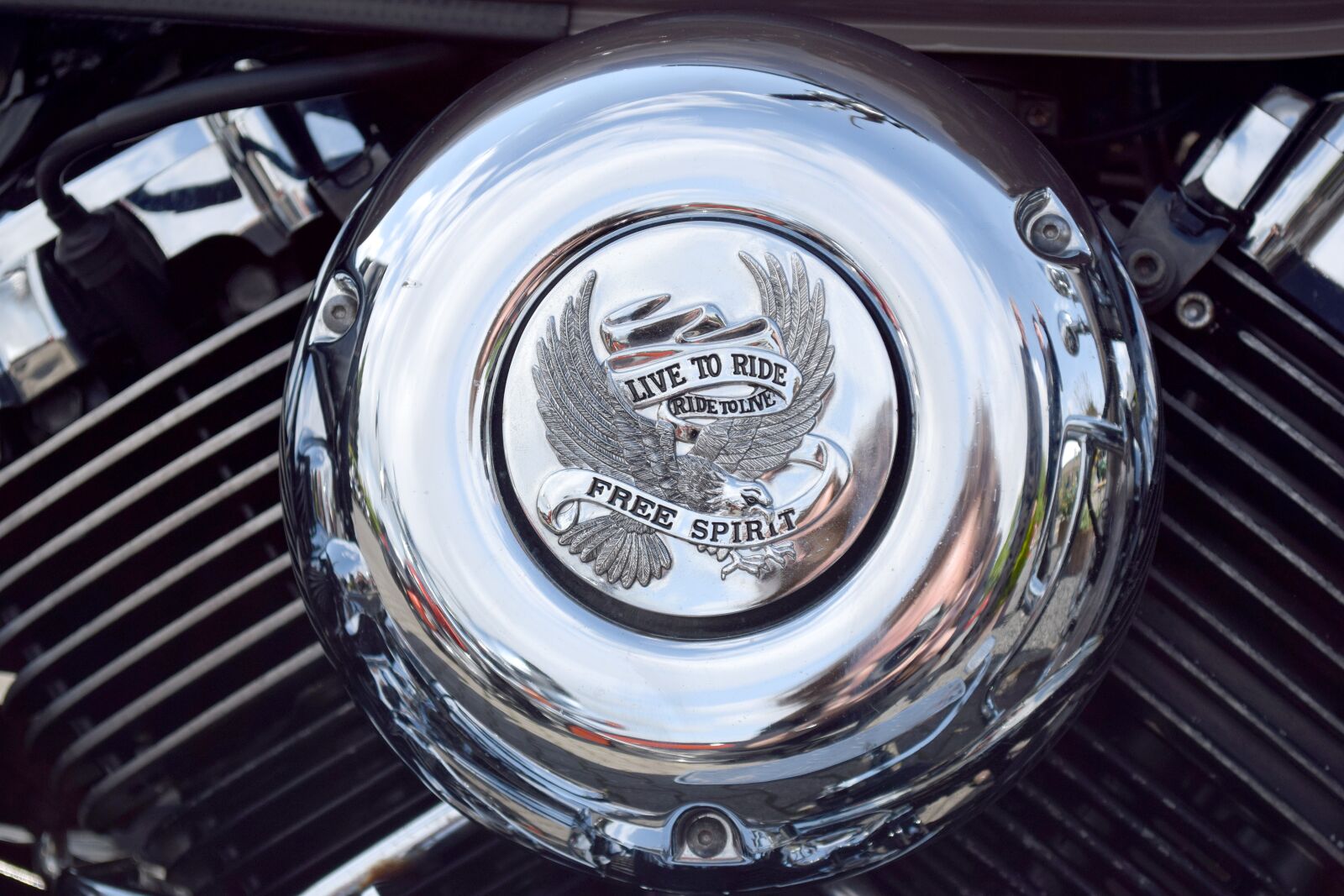 Nikon D5300 sample photo. Chrome, motorcycle, bike photography