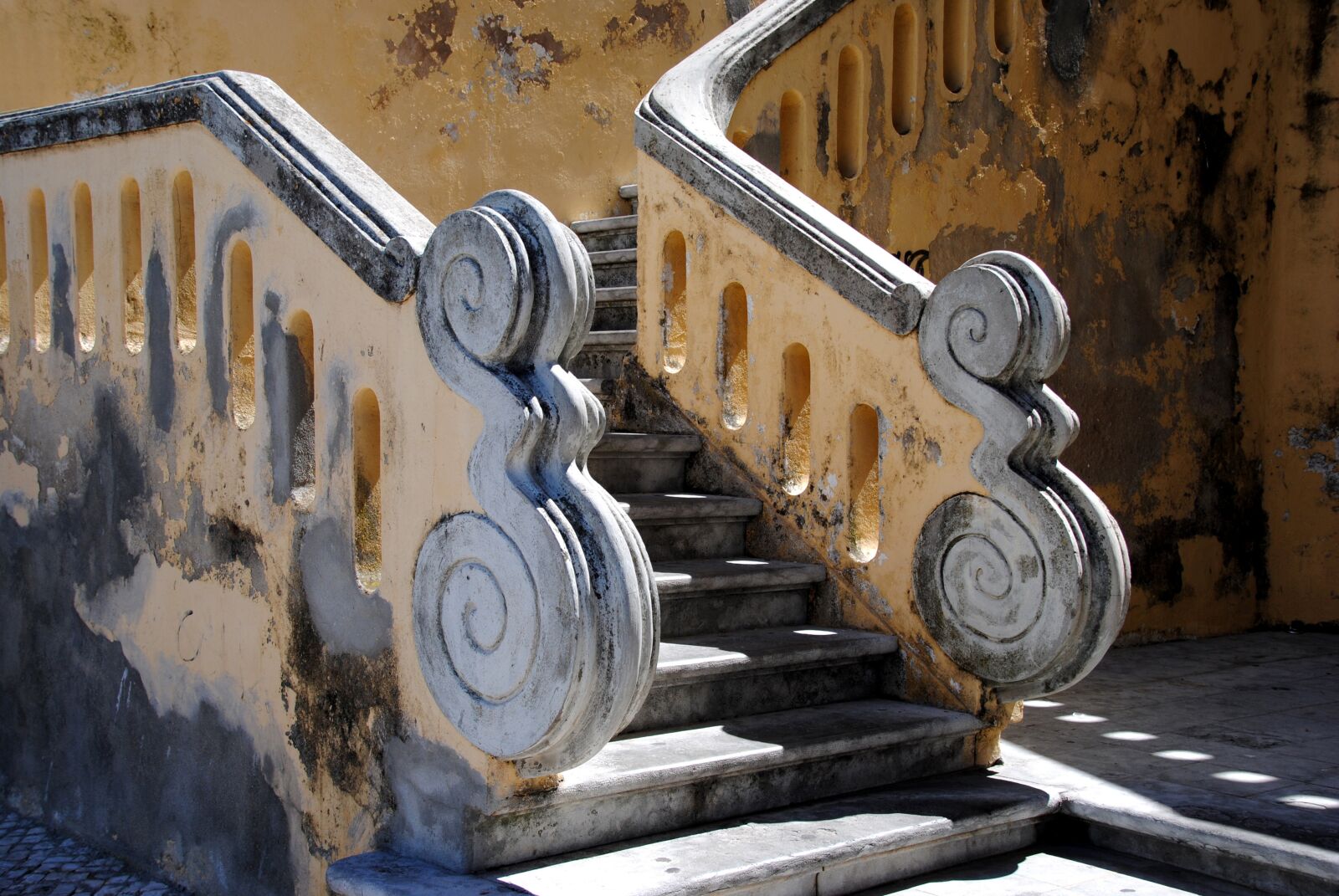 Nikon D3000 sample photo. Stairs, baroque, south of photography