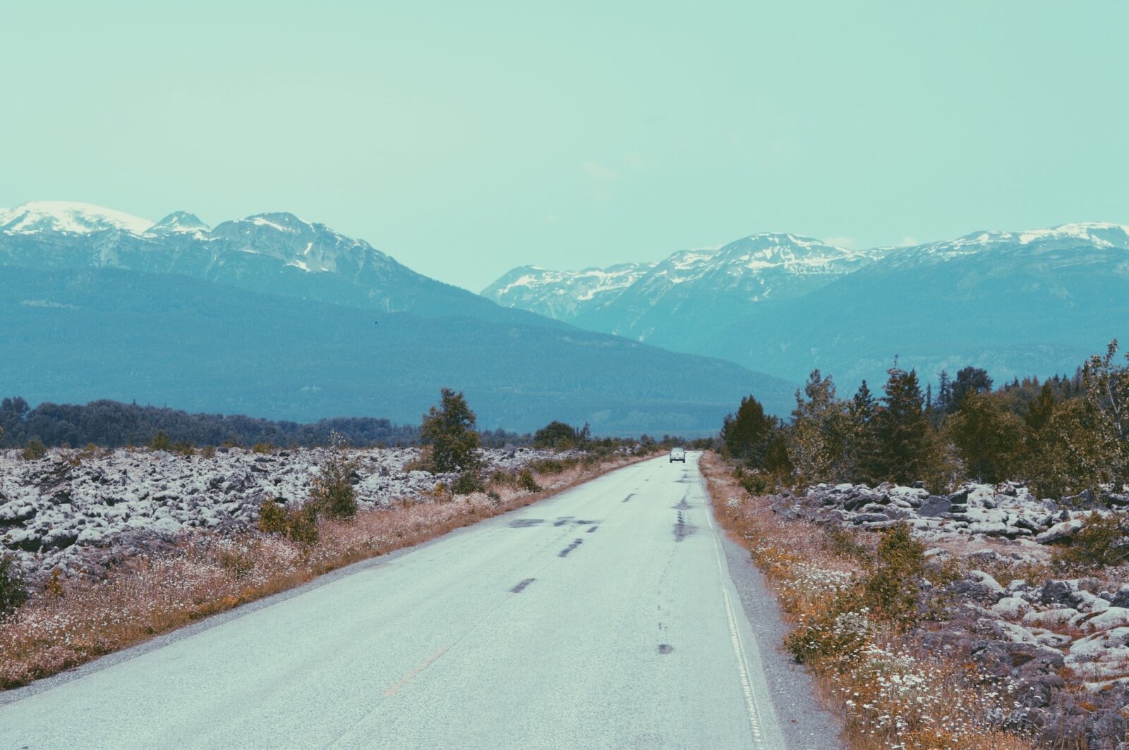 Nikon D3200 sample photo. Road, mountain, scene photography