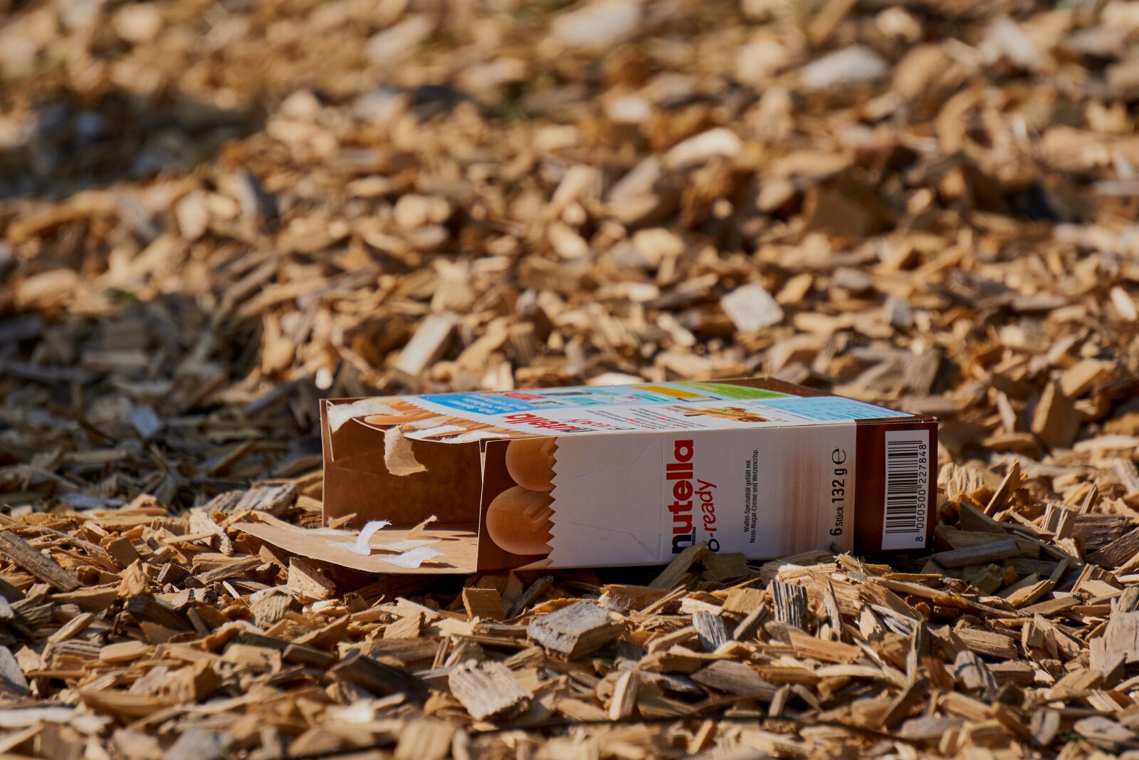 Sony E 55-210mm F4.5-6.3 OSS sample photo. Garbage, waste, disposed of photography