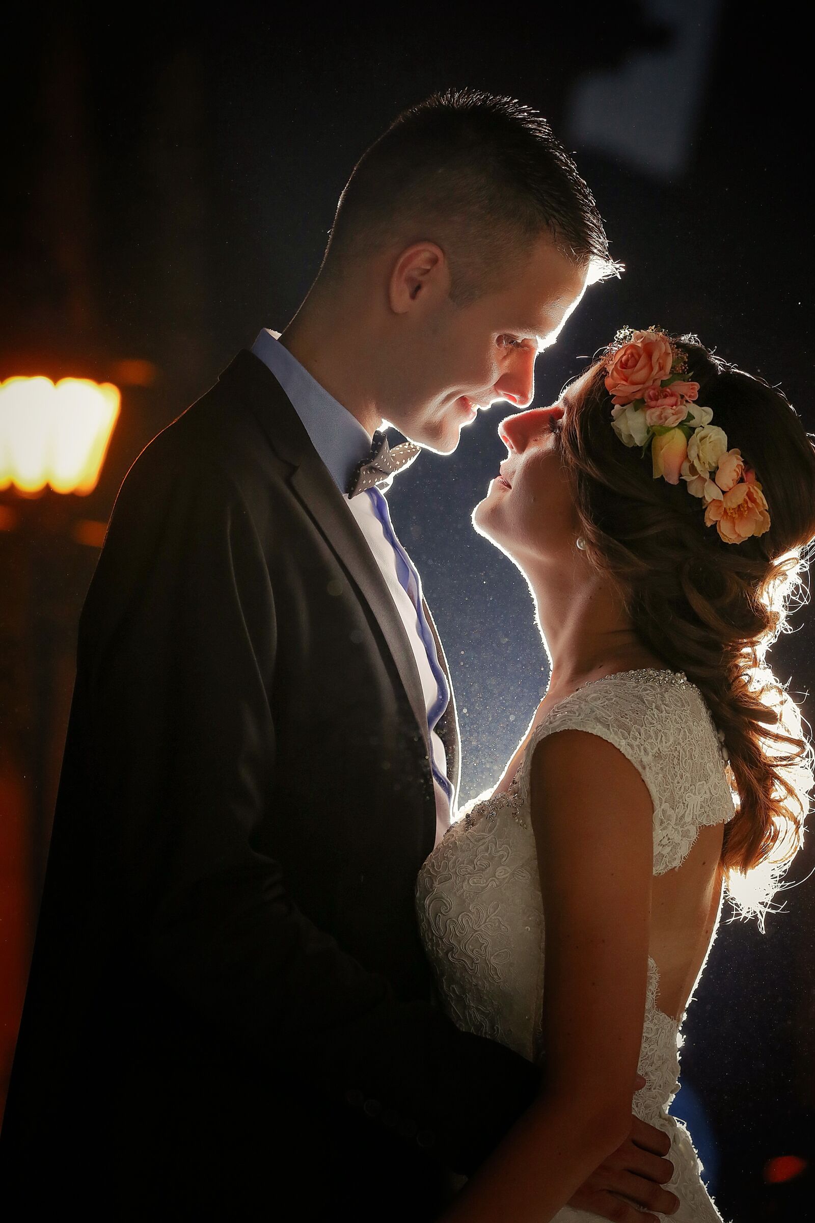 Canon EOS 5D Mark III sample photo. Groom, bride, love, kiss photography