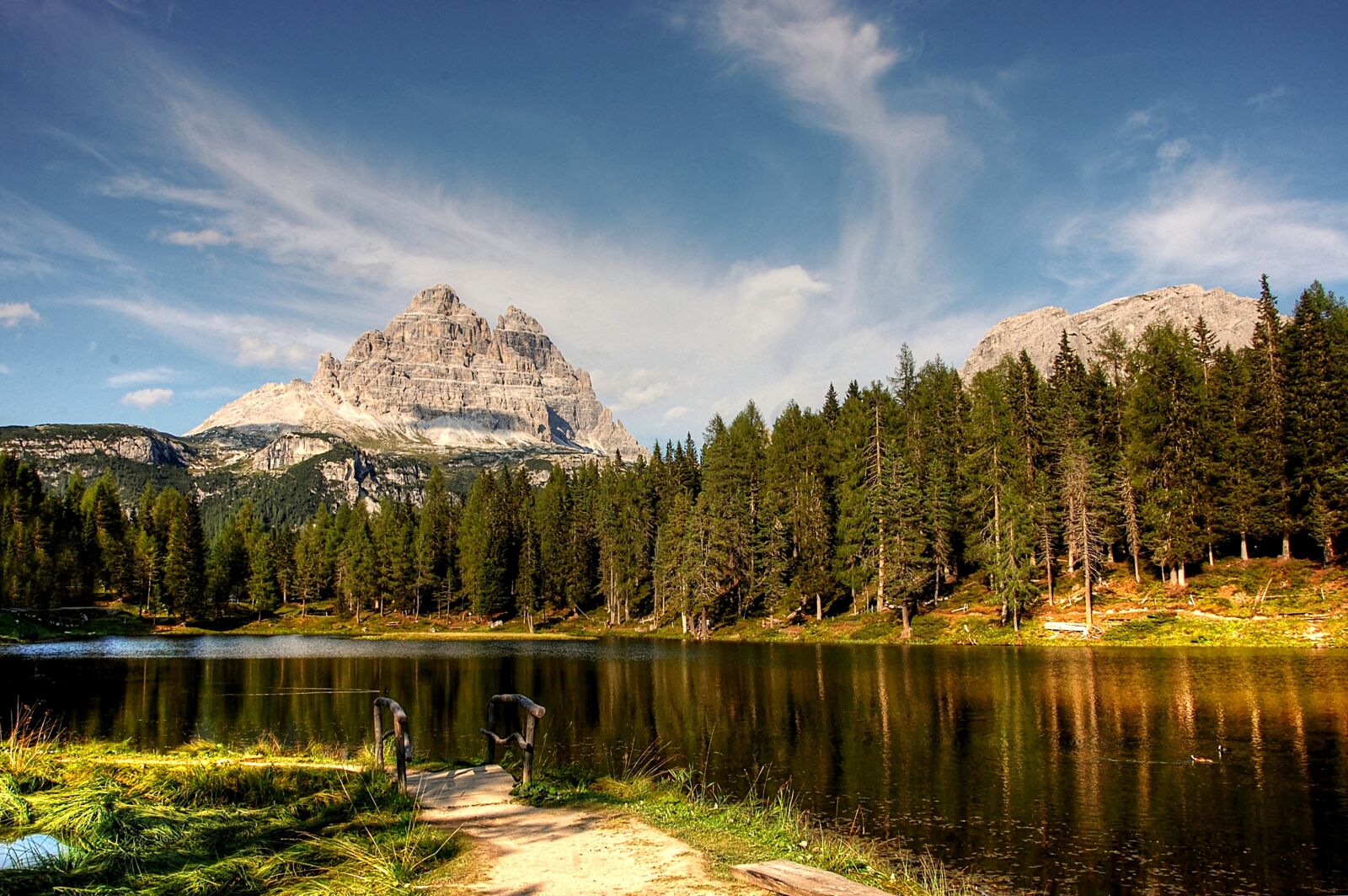 Nikon D40 sample photo. Misurina, dolomites, landscape photography