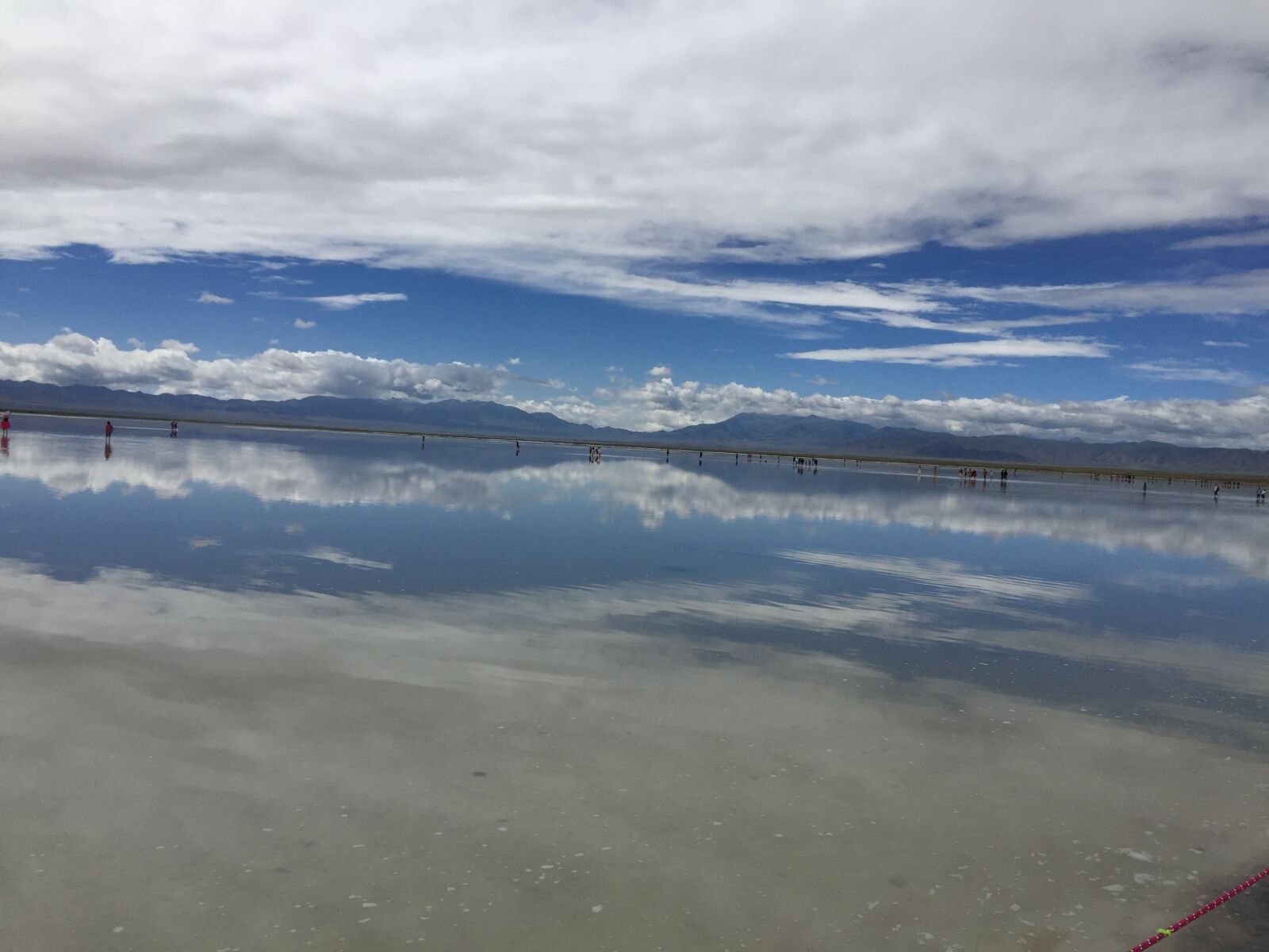 Apple iPhone 6 sample photo. Caka salt lake, sky photography