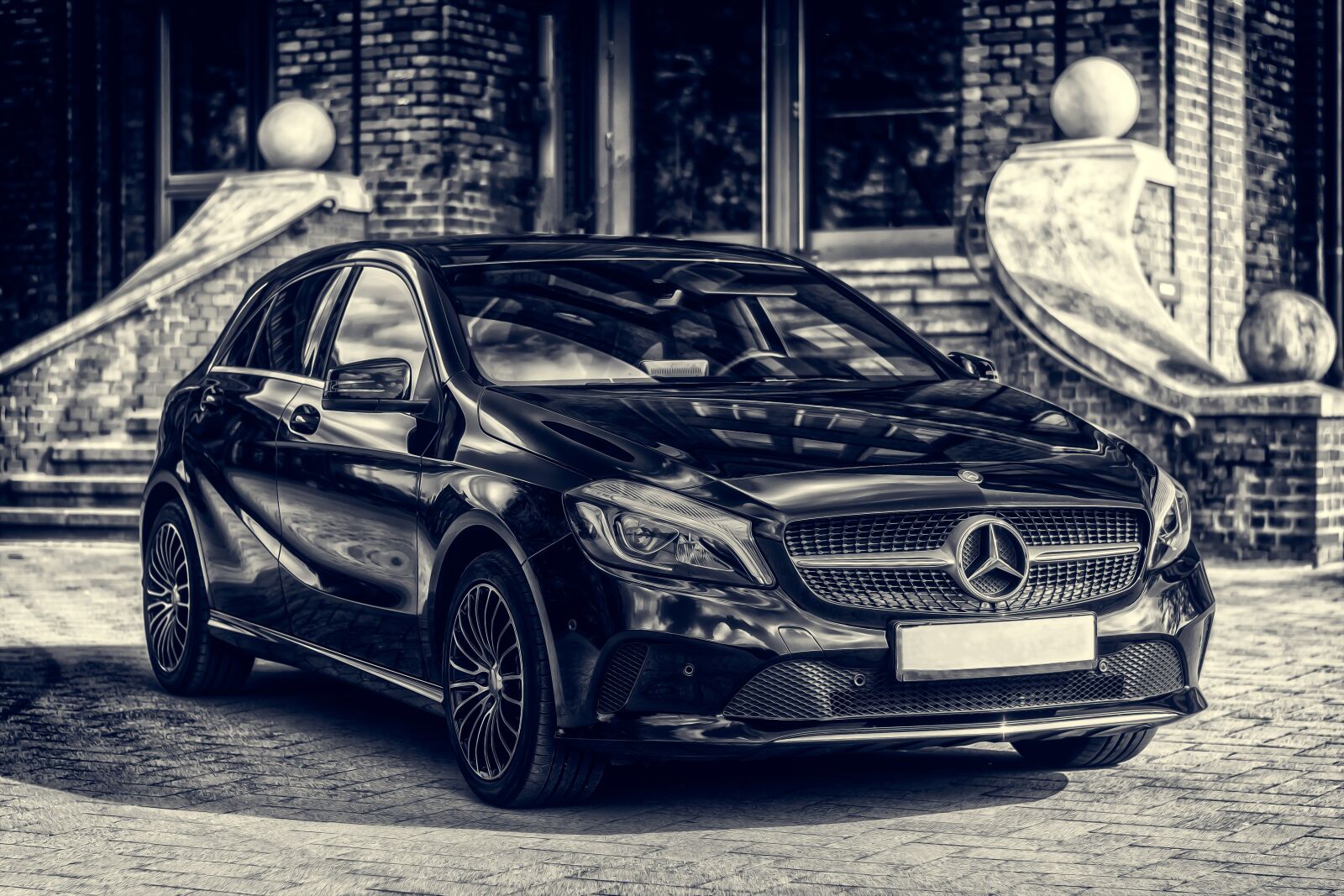 Nikon D3300 sample photo. Mercedes, daimler, auto photography
