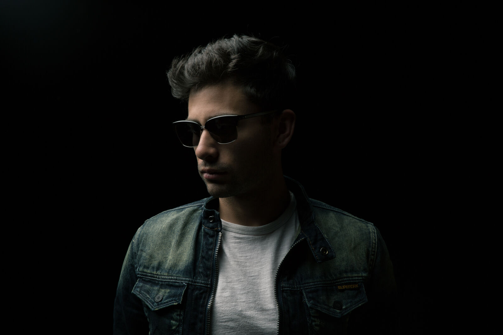 Canon EF 24-70mm F2.8L II USM sample photo. Glasses, jacket, portrait photography