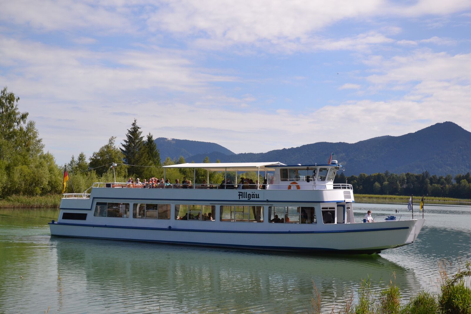 Nikon D3100 sample photo. Lake forggensee, f ssen photography