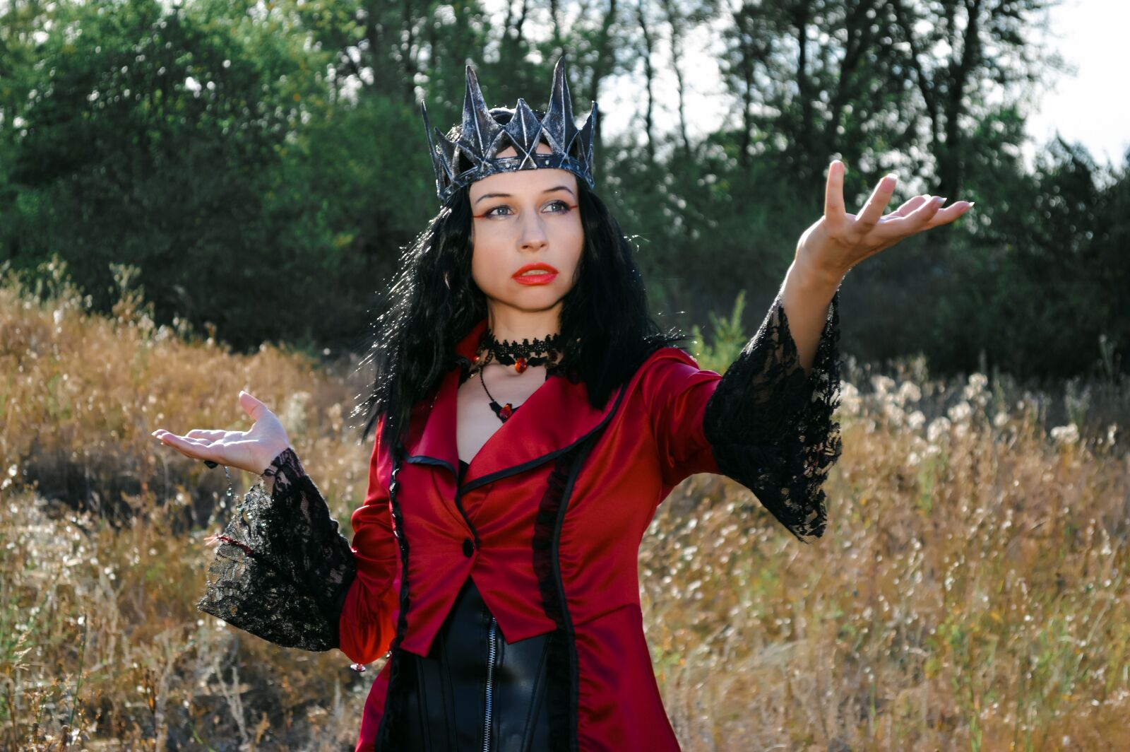Nikon D3200 sample photo. Woman, queen, witch photography