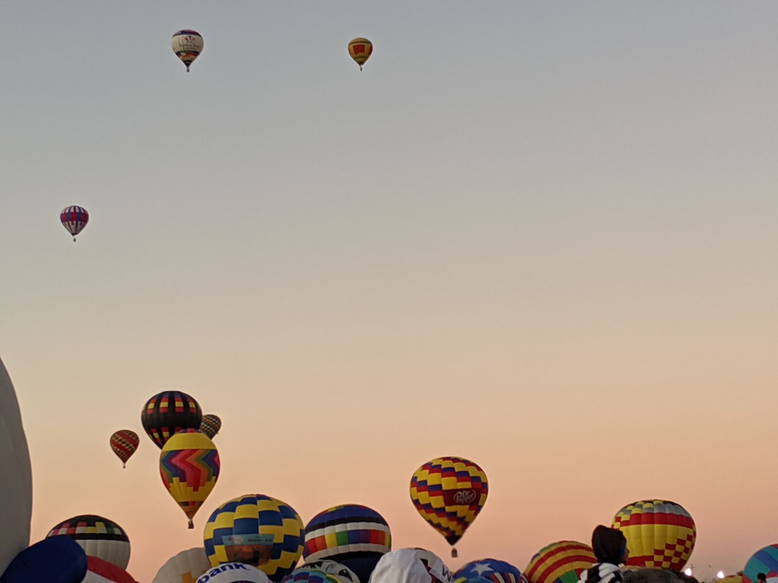 Google Pixel 3 sample photo. Albuquerque, international balloon fiesta photography