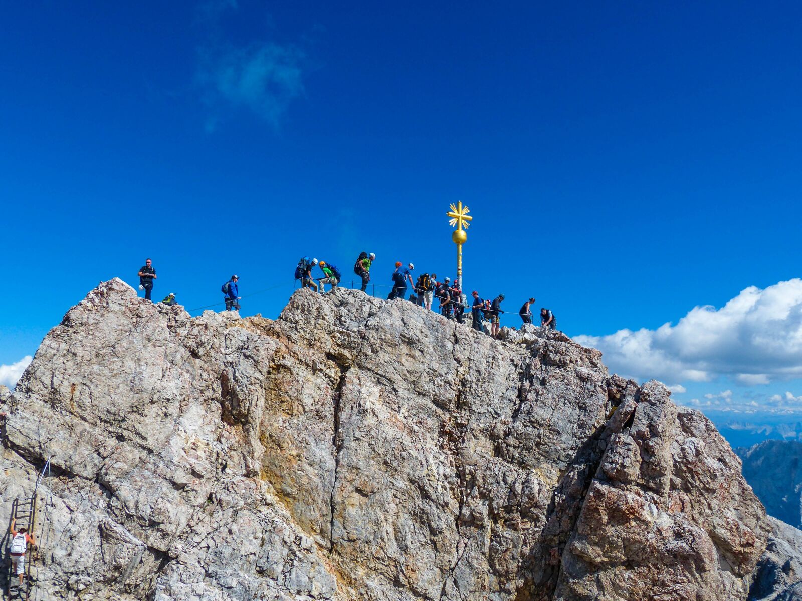 Panasonic Lumix DMC-FZ200 sample photo. Zugspitze, summit, germany photography