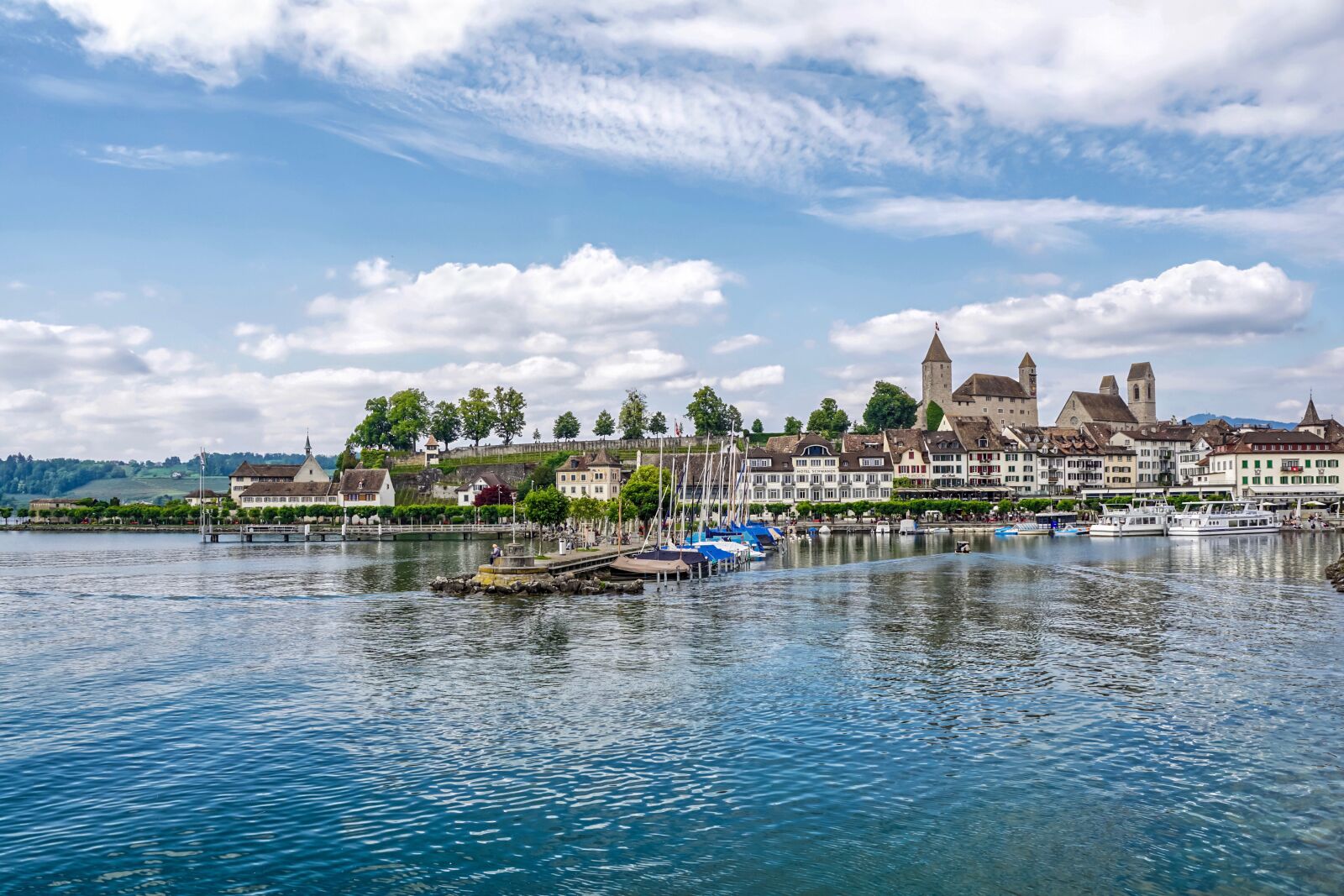 Sony DT 18-135mm F3.5-5.6 SAM sample photo. Rapperswil, switzerland, rapperswil jona photography
