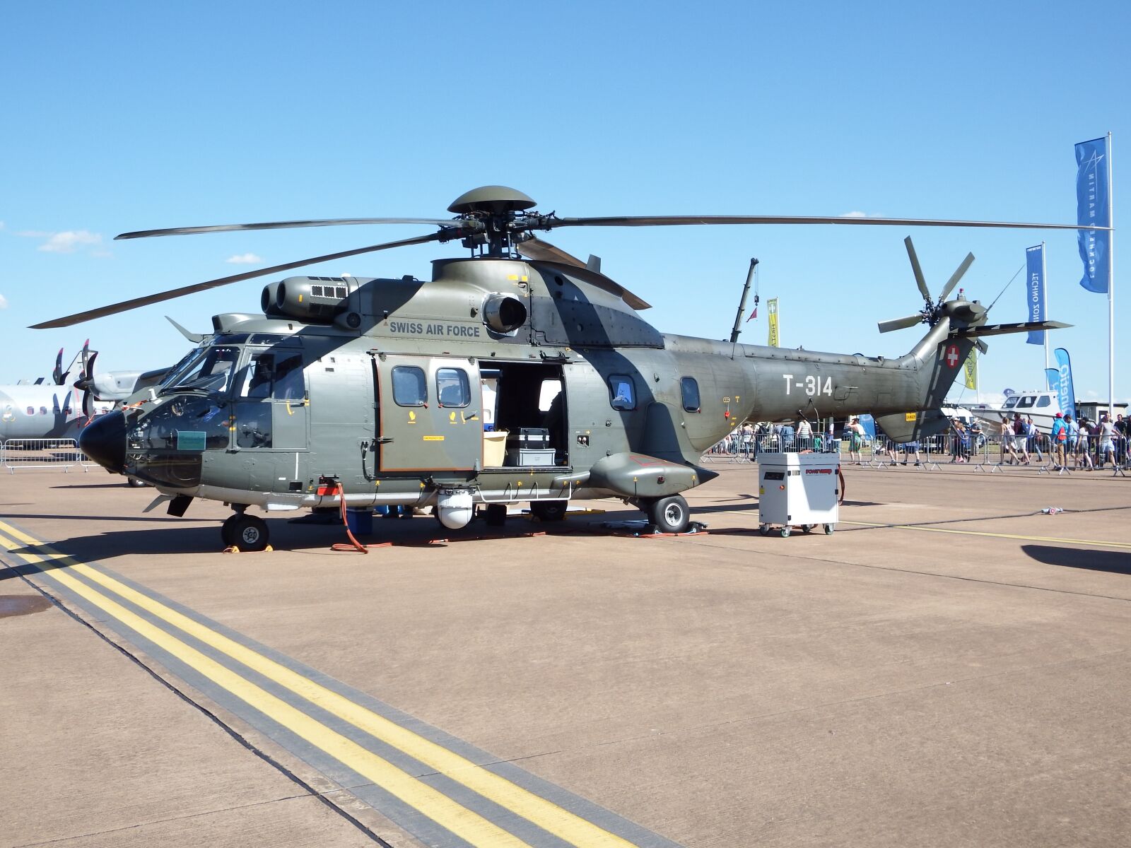 Fujifilm FinePix SL1000 sample photo. Swiss, air force, military photography