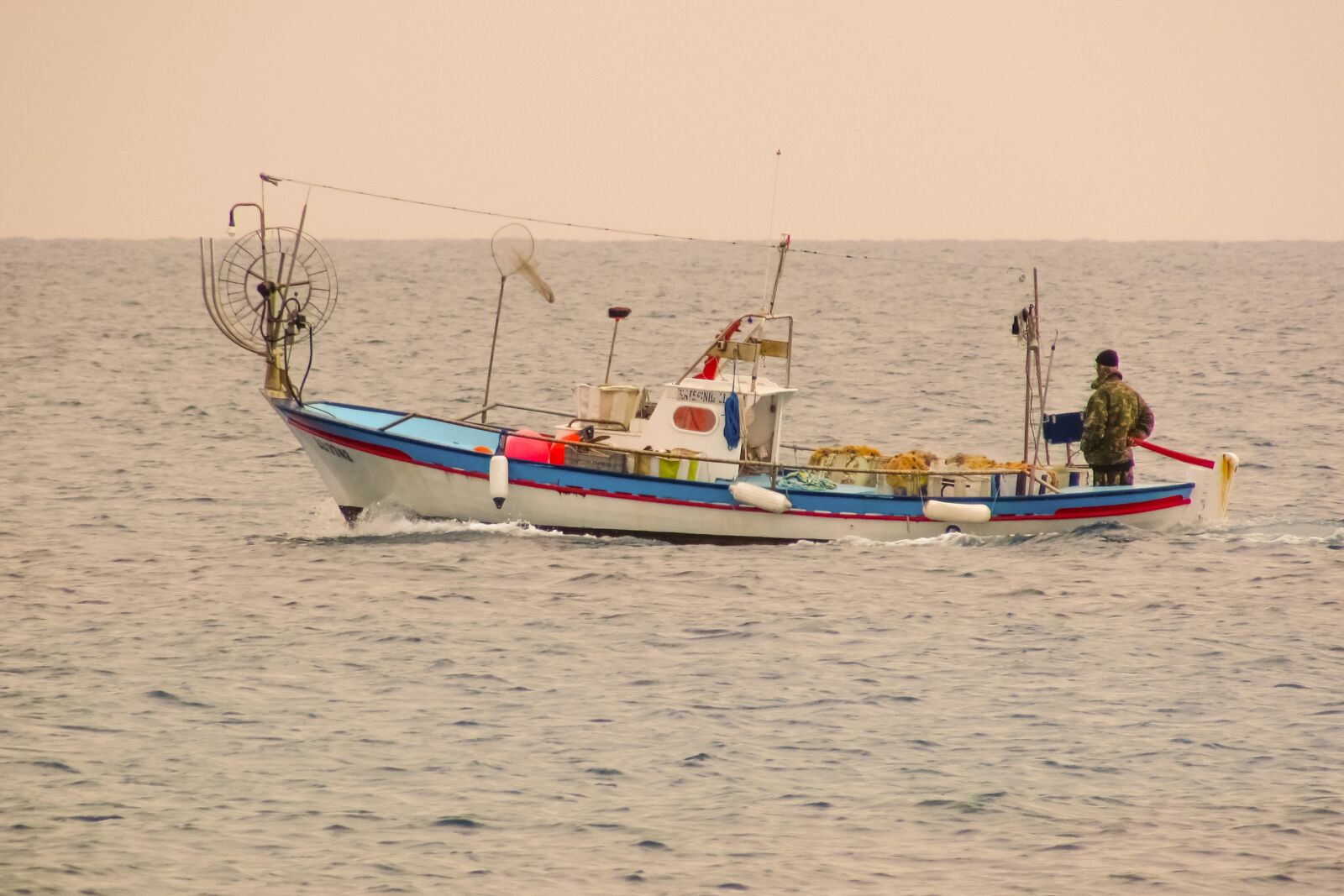 Canon PowerShot SX400 IS sample photo. Fishing boat, traditional, fishing photography