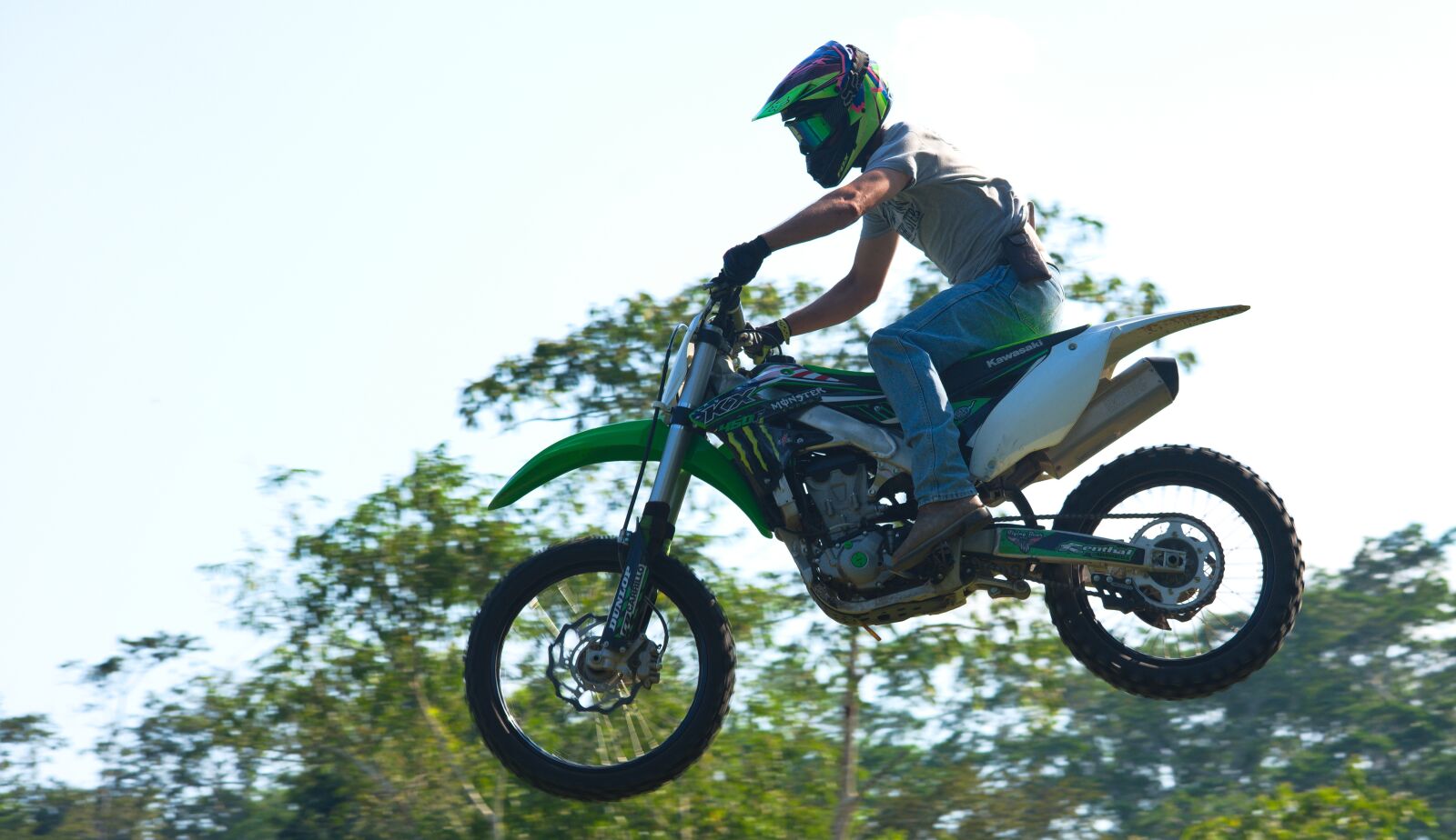 Nikon D7200 sample photo. Motocross, jump, airborne photography