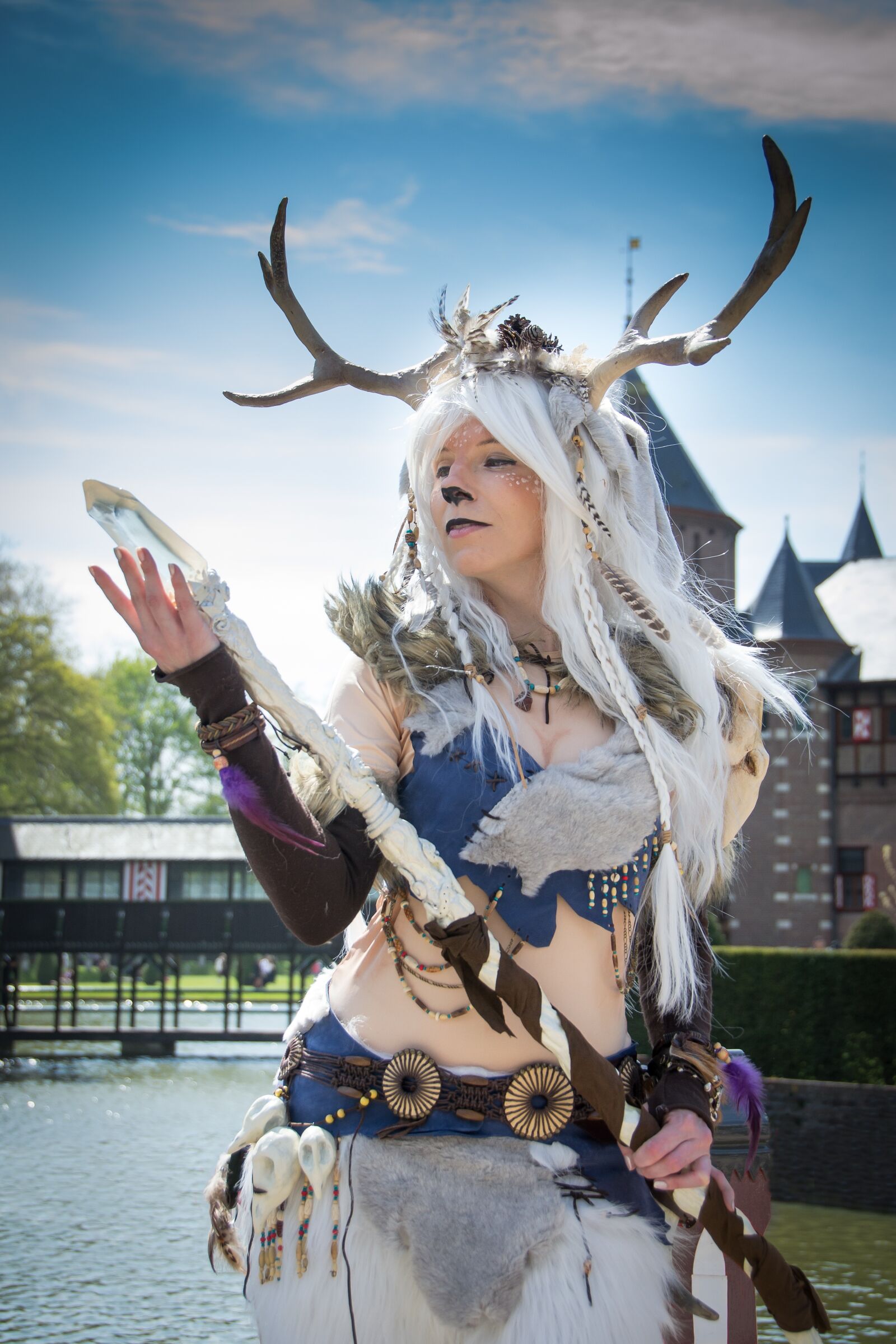 Nikon D3100 sample photo. Air, fantasy, antlers photography