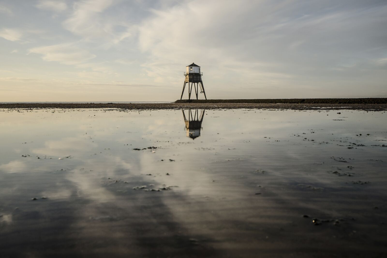 Nikon D7000 sample photo. Lighthouse, reflection, mirror image photography