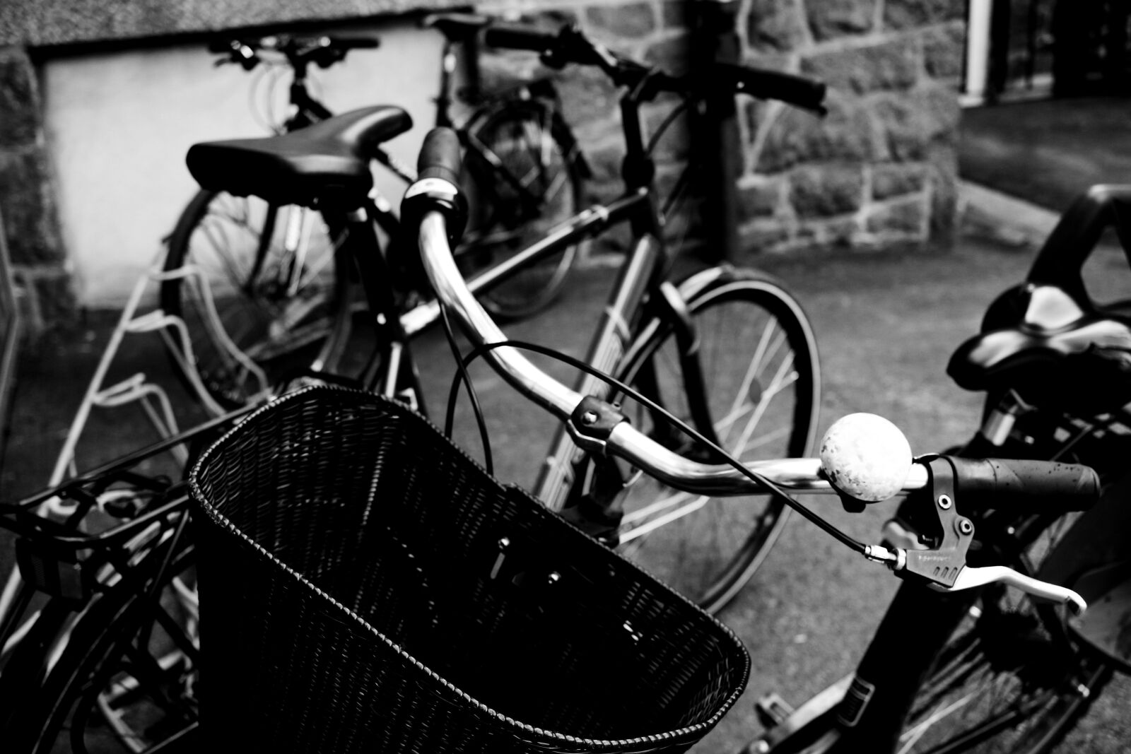 Canon EOS 7D Mark II + Canon EF-S 24mm F2.8 STM sample photo. Park, cycle basket, staring photography