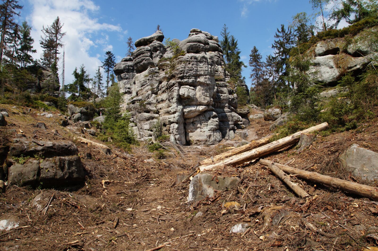 Sony SLT-A58 sample photo. Sandstone, sandstone rocks, broumovsko photography