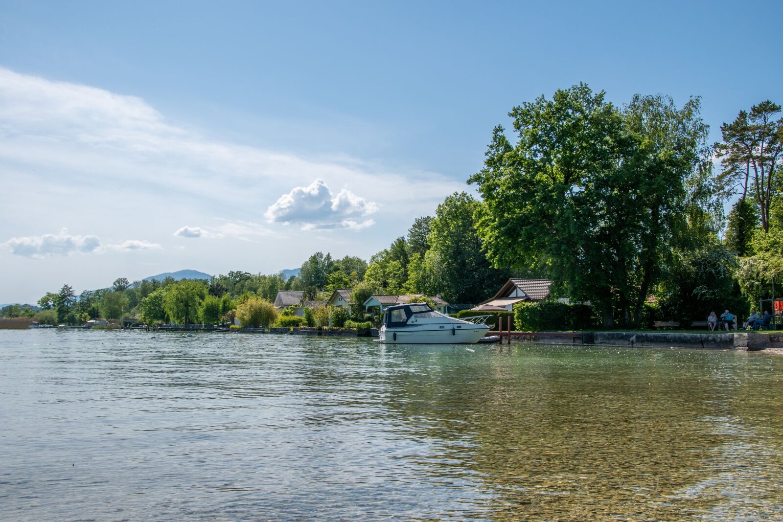 Nikon D5500 sample photo. Beach, lake, boat photography