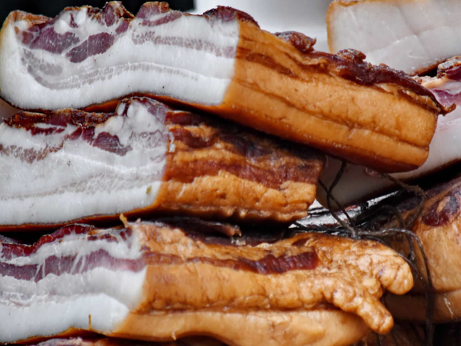 Nikon D5500 sample photo. Bacon, cholesterol, fat, ham photography