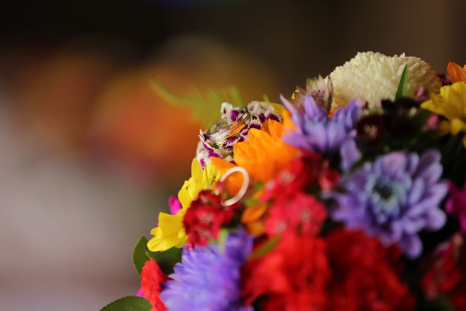 Canon EOS 6D sample photo. Wedding bouquet, wedding ring photography