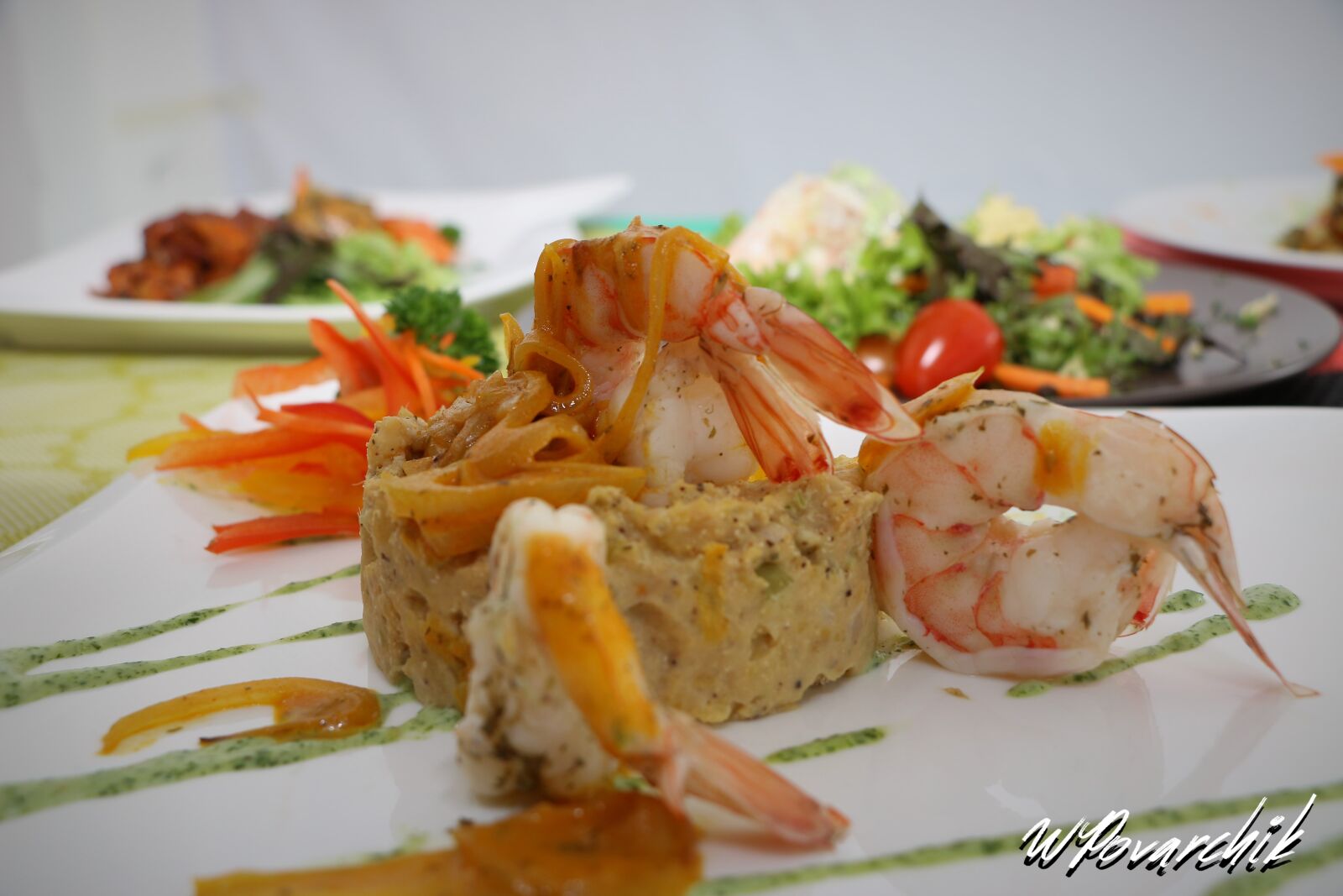 Canon EOS 70D sample photo. King prawns, meals, food photography
