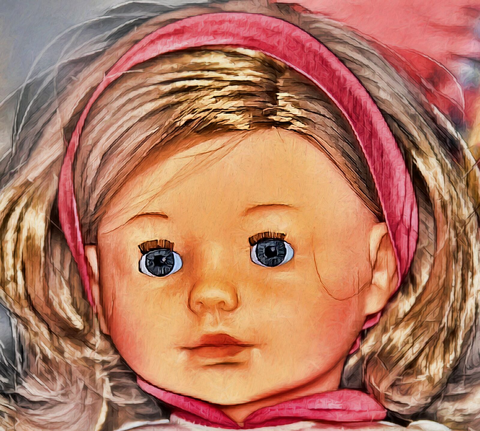 Canon EOS 60D sample photo. Face, doll, girl photography