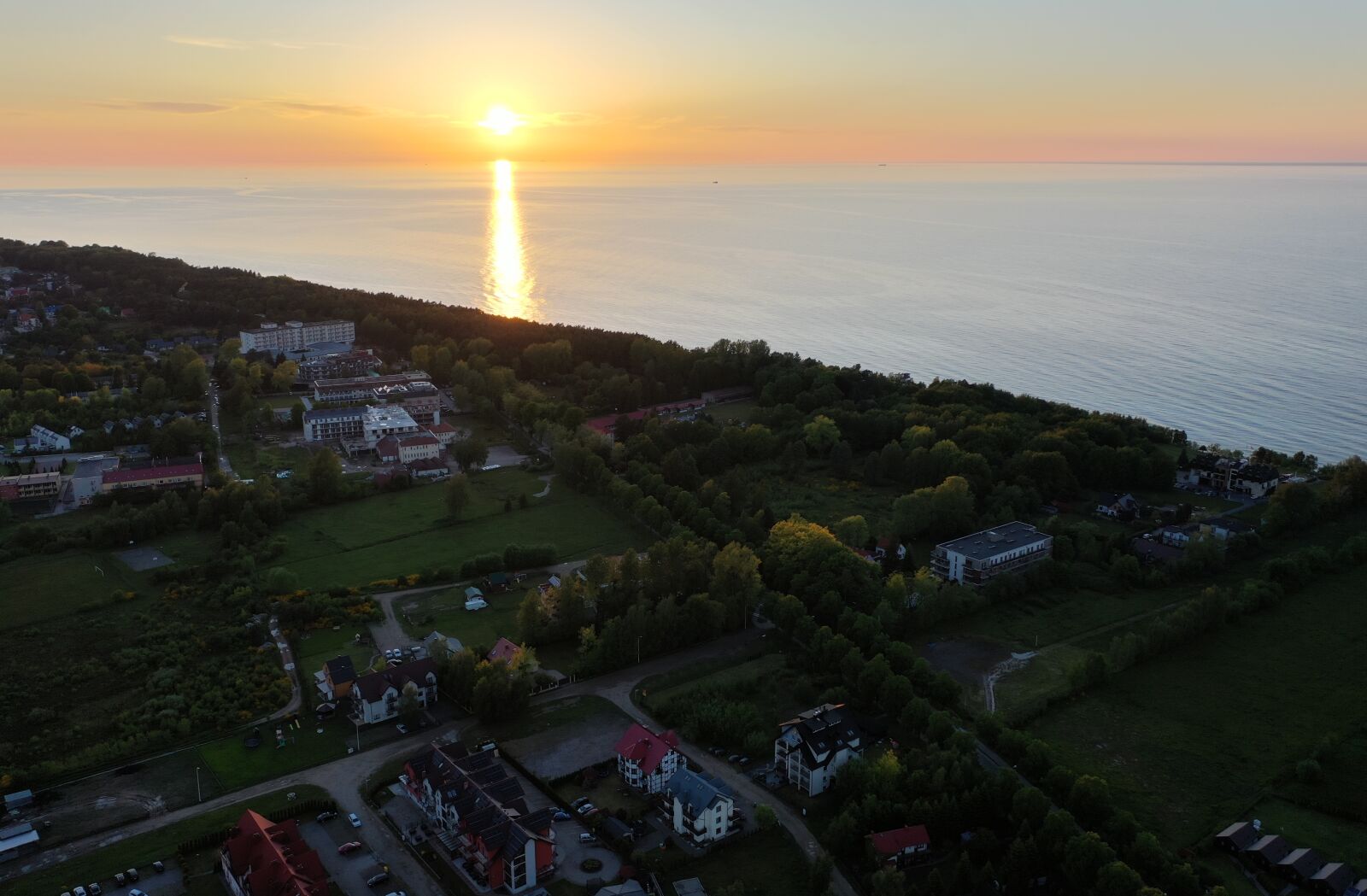 Hasselblad L1D-20c sample photo. Sunset, sea, the baltic photography