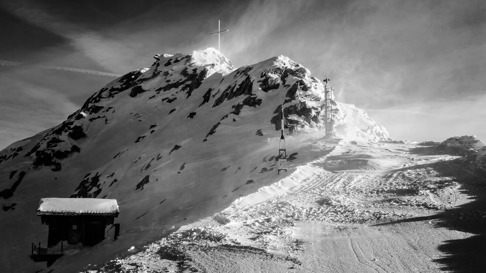 Nikon D80 sample photo. Snow, mountain, mountains photography