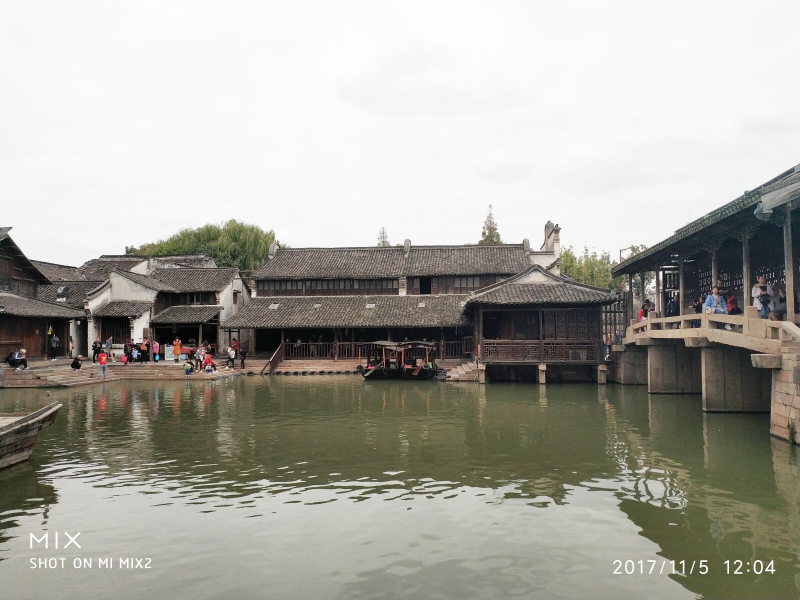 Xiaomi MIX 2 sample photo. The ancient town, bridge photography