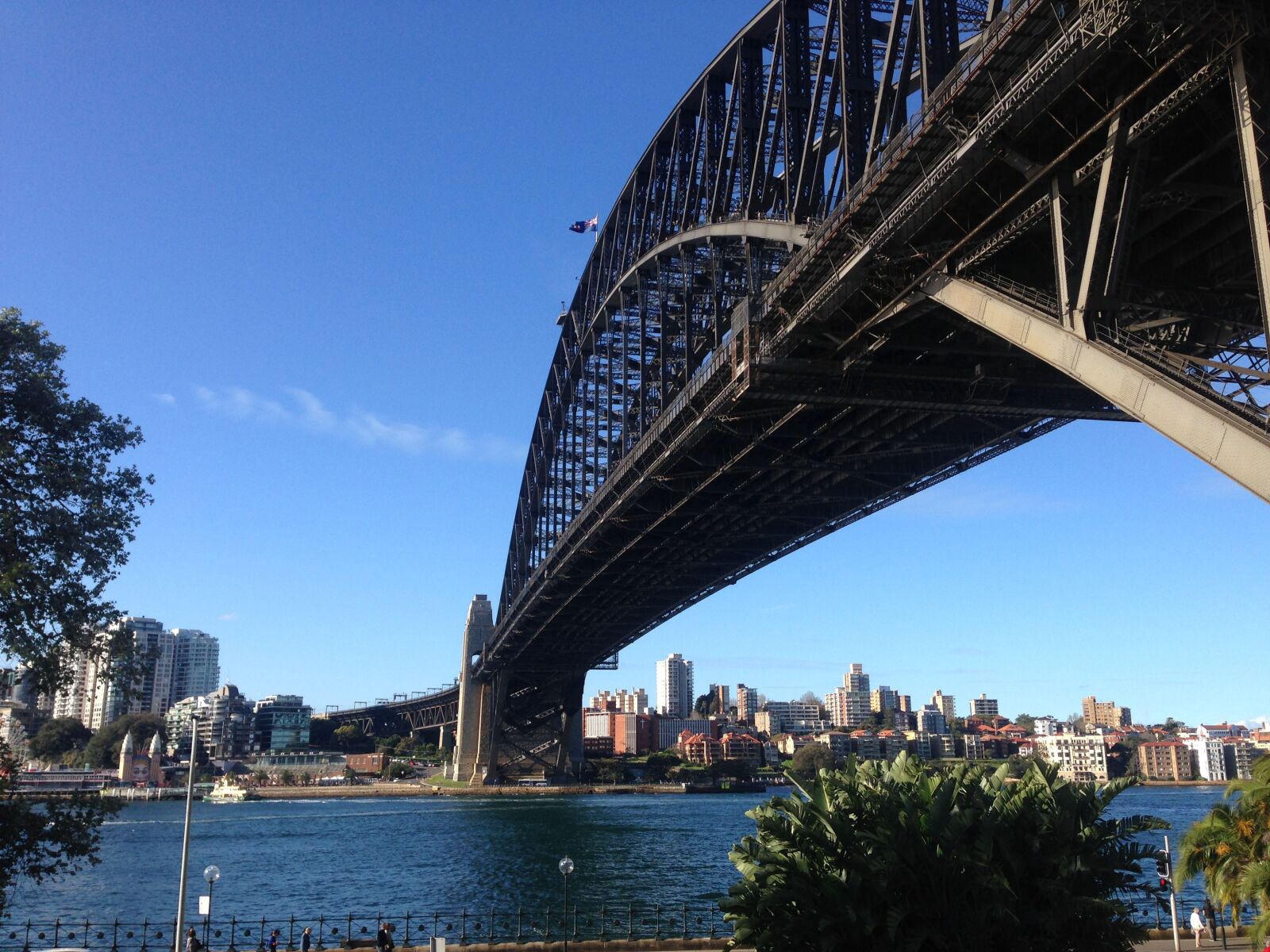 iPhone 5 back camera 4.12mm f/2.4 sample photo. Bridge in sydney, wonder photography