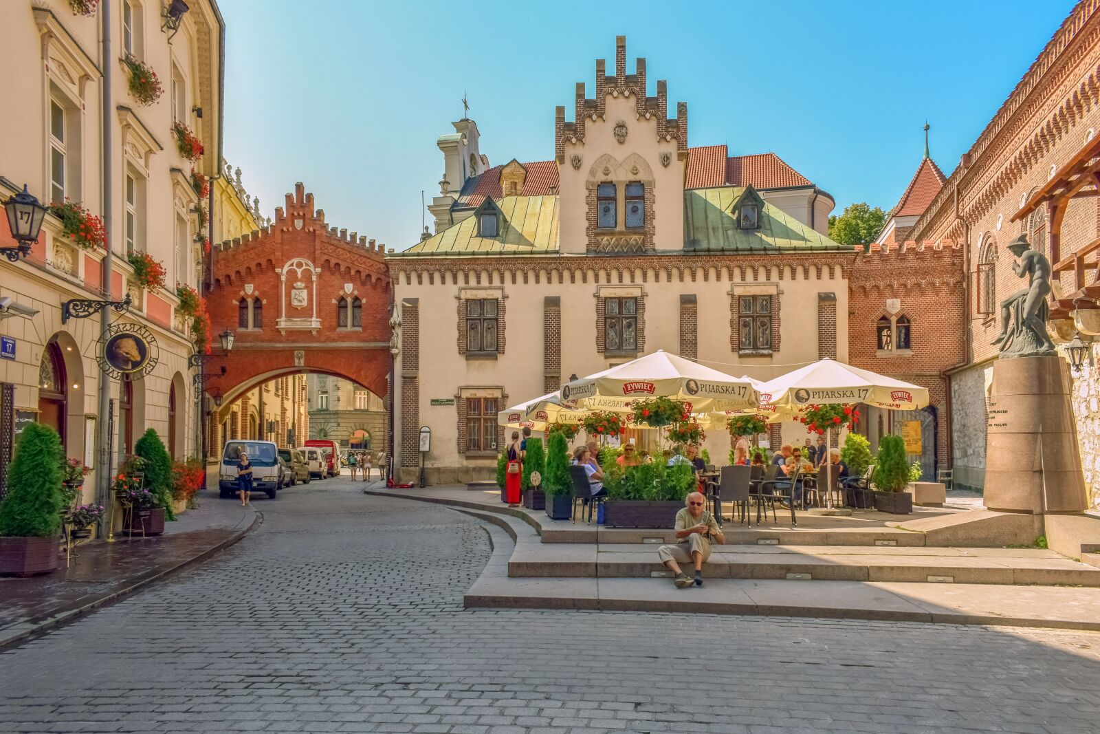 Nikon D3300 sample photo. Square, old buildings, architecture photography