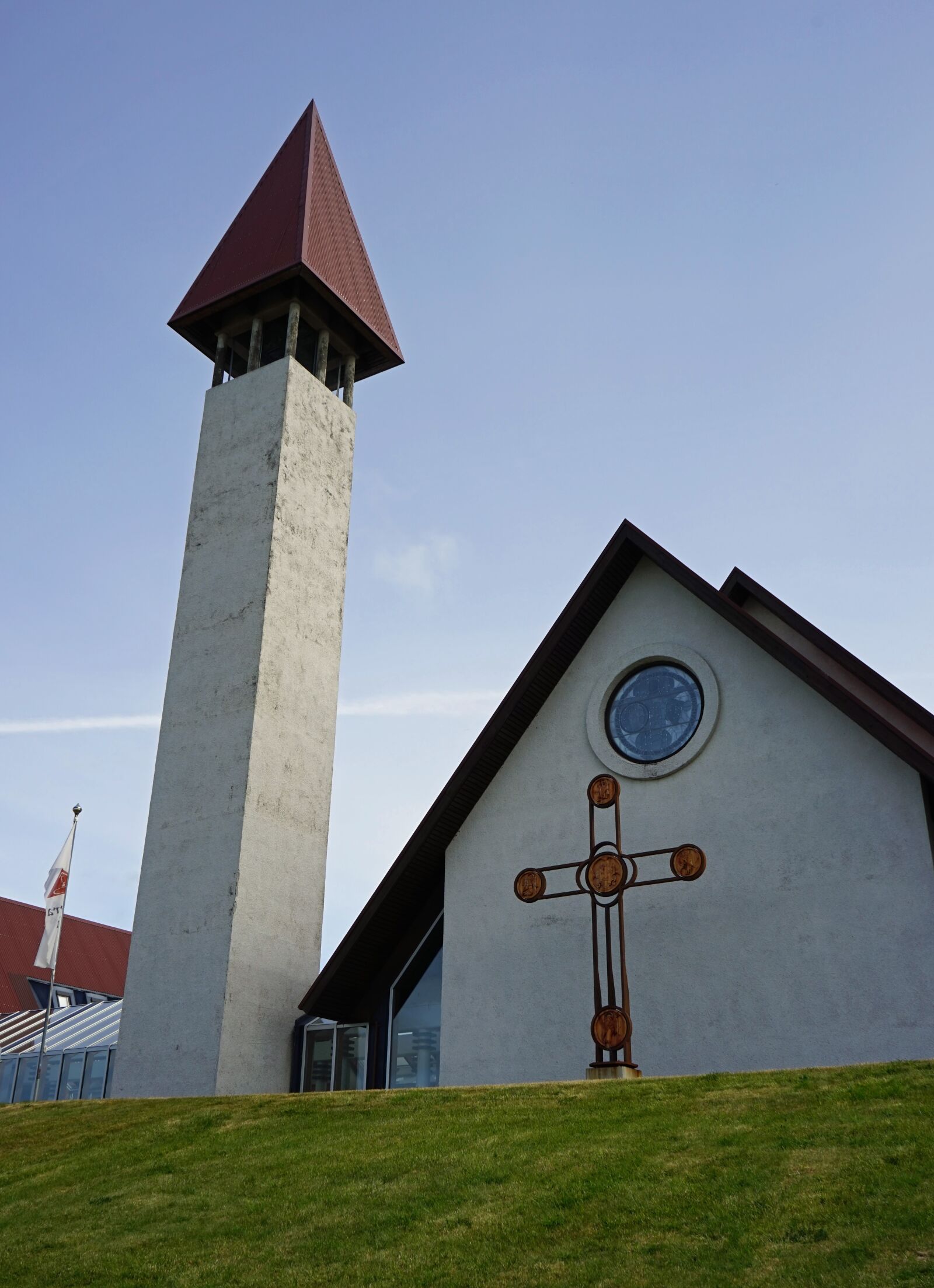 Sony a7 + Sony FE 28-70mm F3.5-5.6 OSS sample photo. Reykholt, iceland, church photography
