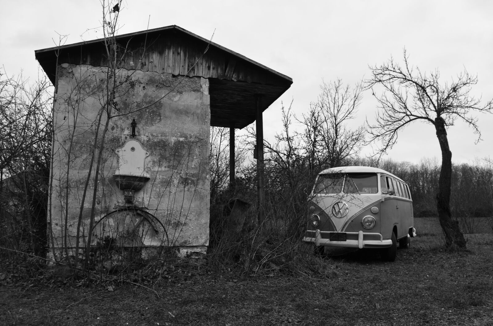 Nikon D5100 sample photo. Vw, volkswagen, oldtimer photography