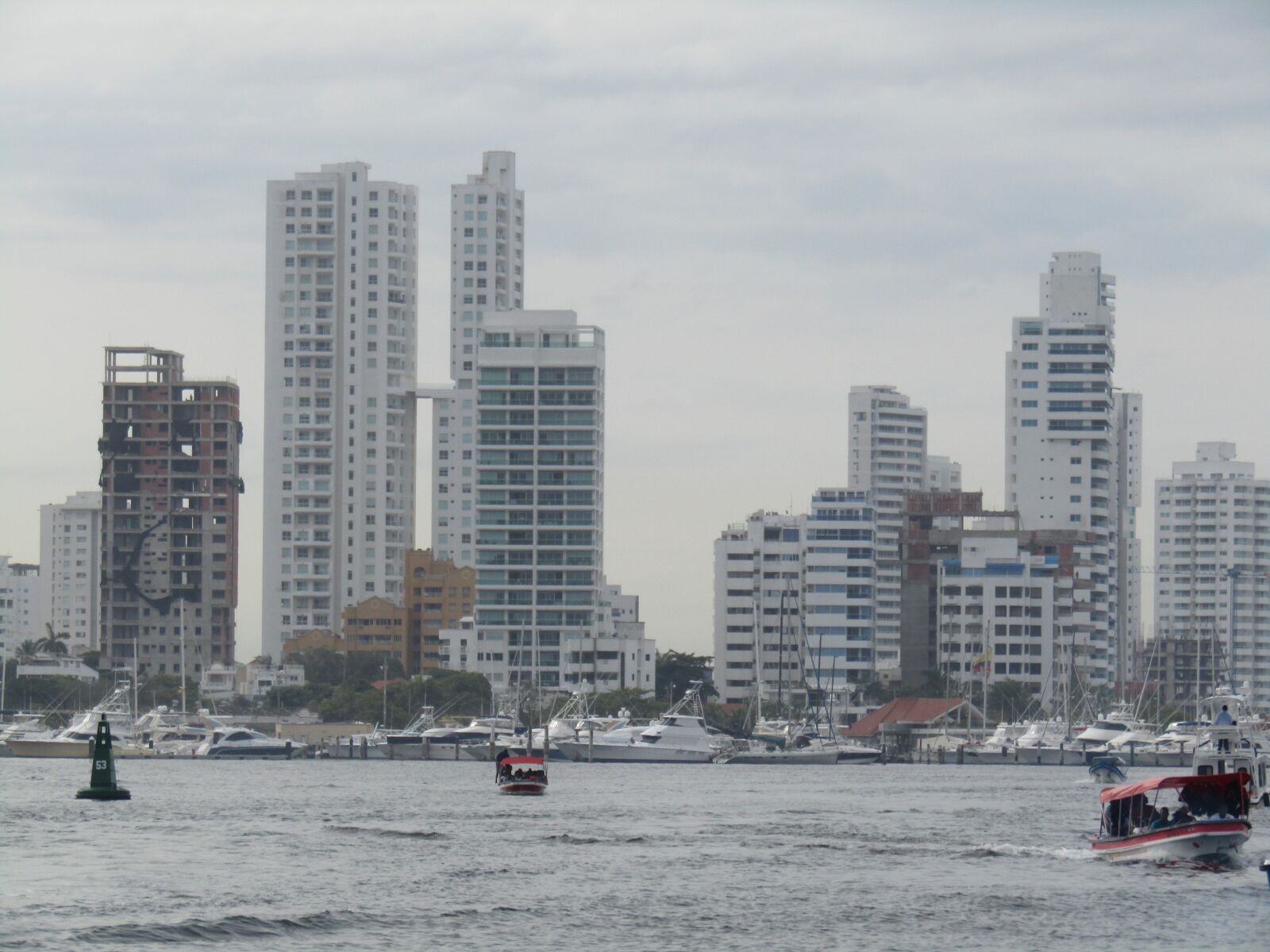 Canon PowerShot SX410 IS sample photo. Bay of cartagena de photography