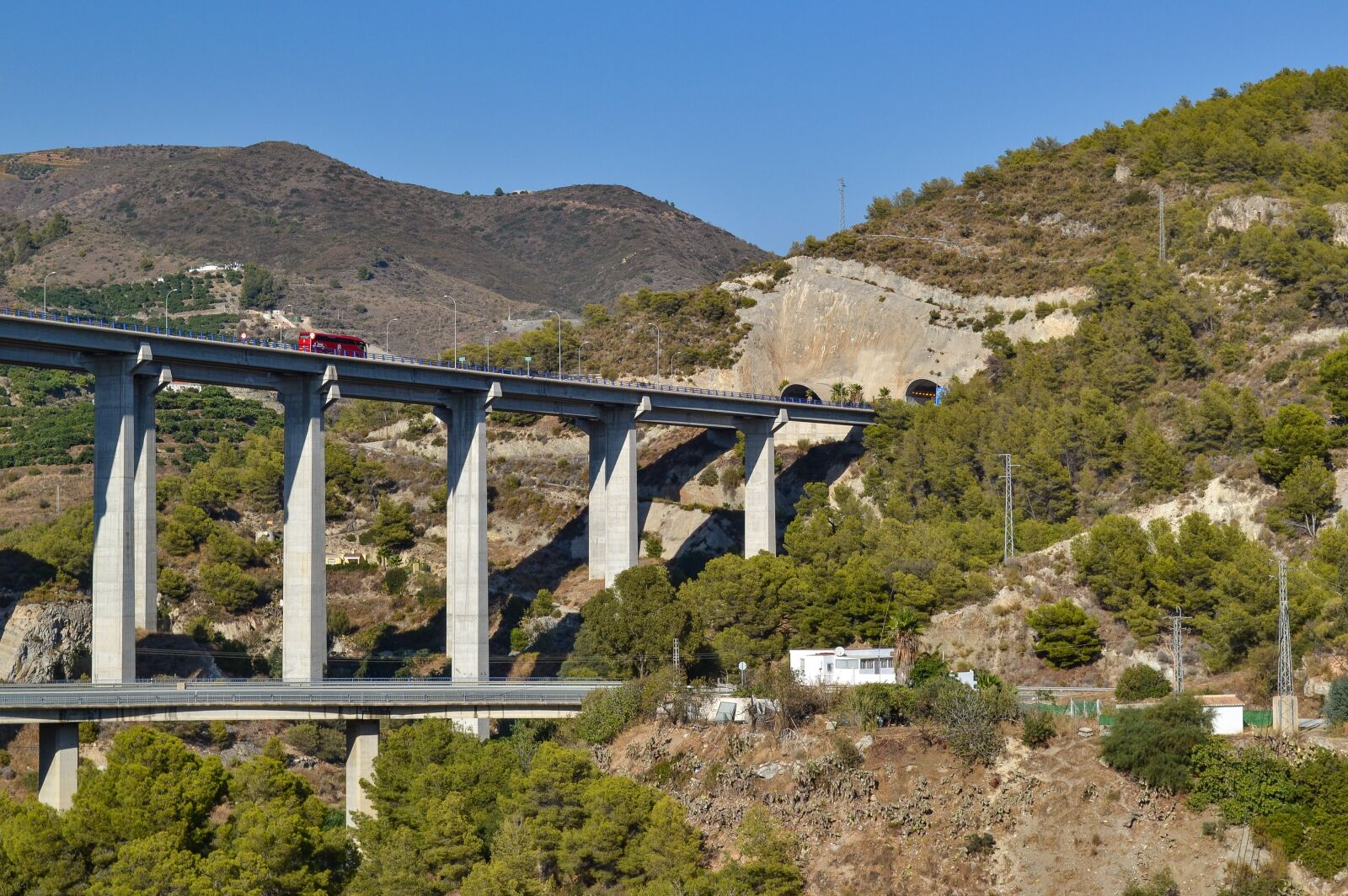 Nikon D3100 sample photo. Viaduct, bridge, spain photography