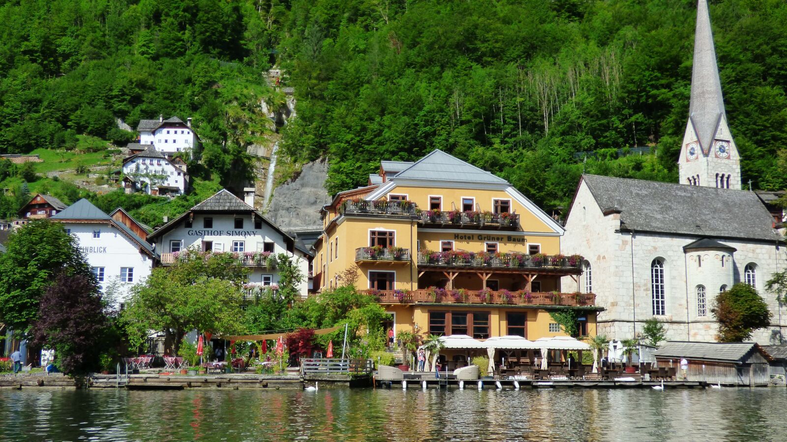 Panasonic Lumix DMC-FZ70 sample photo. Hallstatt, austria, village photography