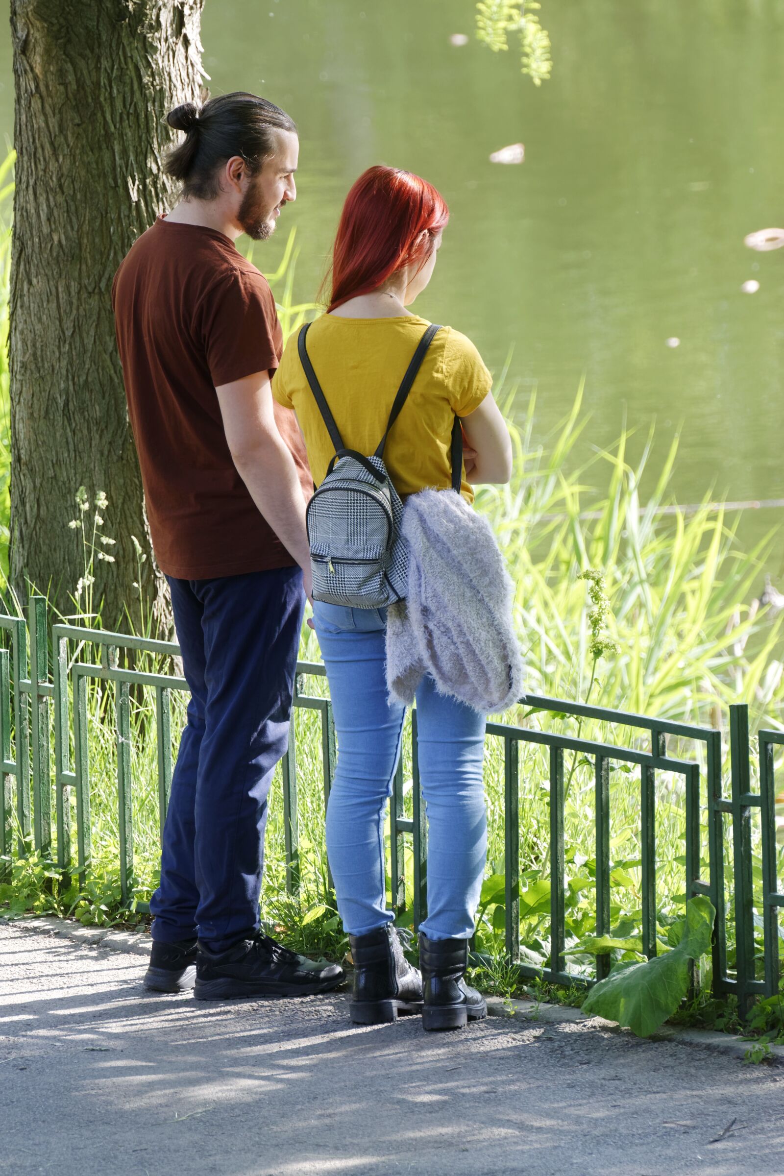 Nikon D5300 sample photo. Couple, young people, boy photography