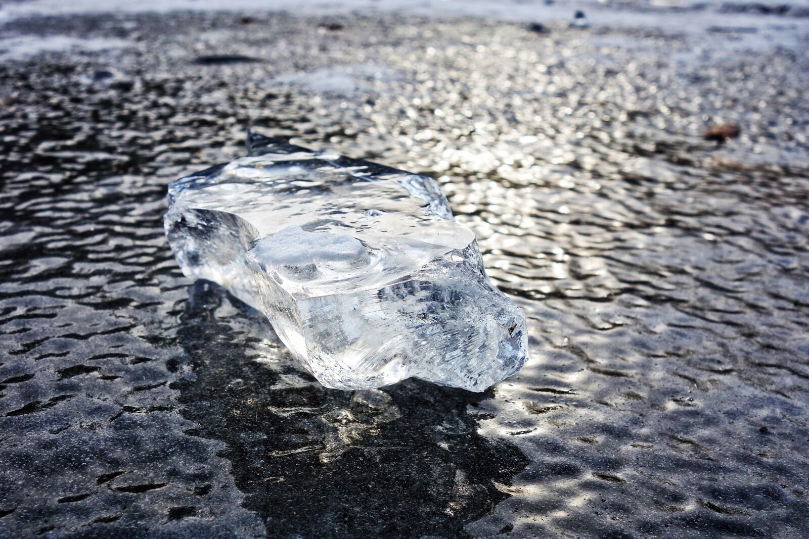 Sony Cyber-shot DSC-RX100 sample photo. Ice, chunk, chunk of photography