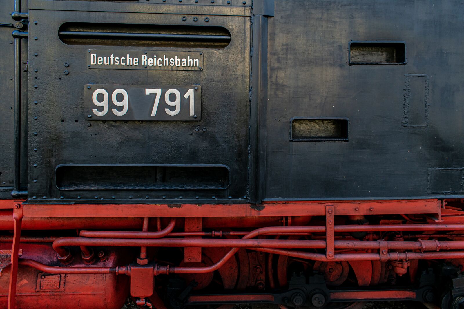 Nikon D5300 sample photo. Steam locomotive, close up photography