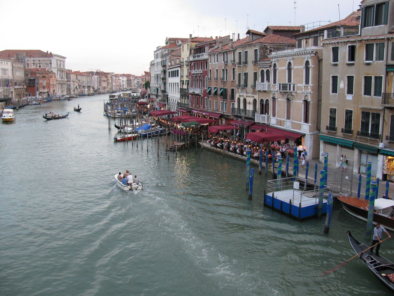 Canon PowerShot SX110 IS sample photo. Venice, channel, italy photography