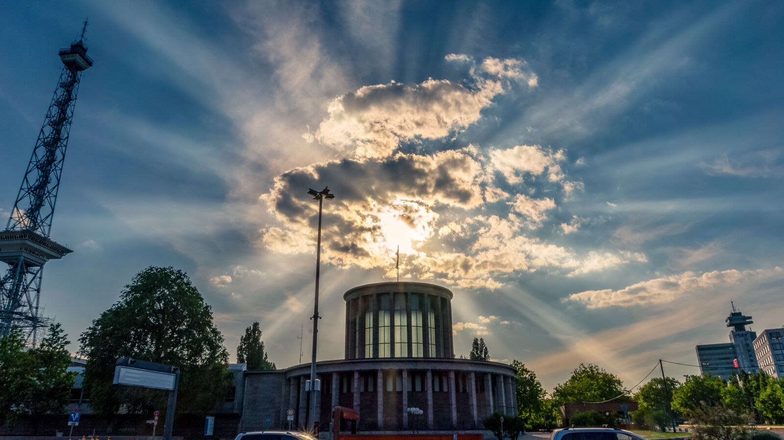 Sony Alpha a5000 (ILCE 5000) sample photo. Sky, clouds, sunbeam photography