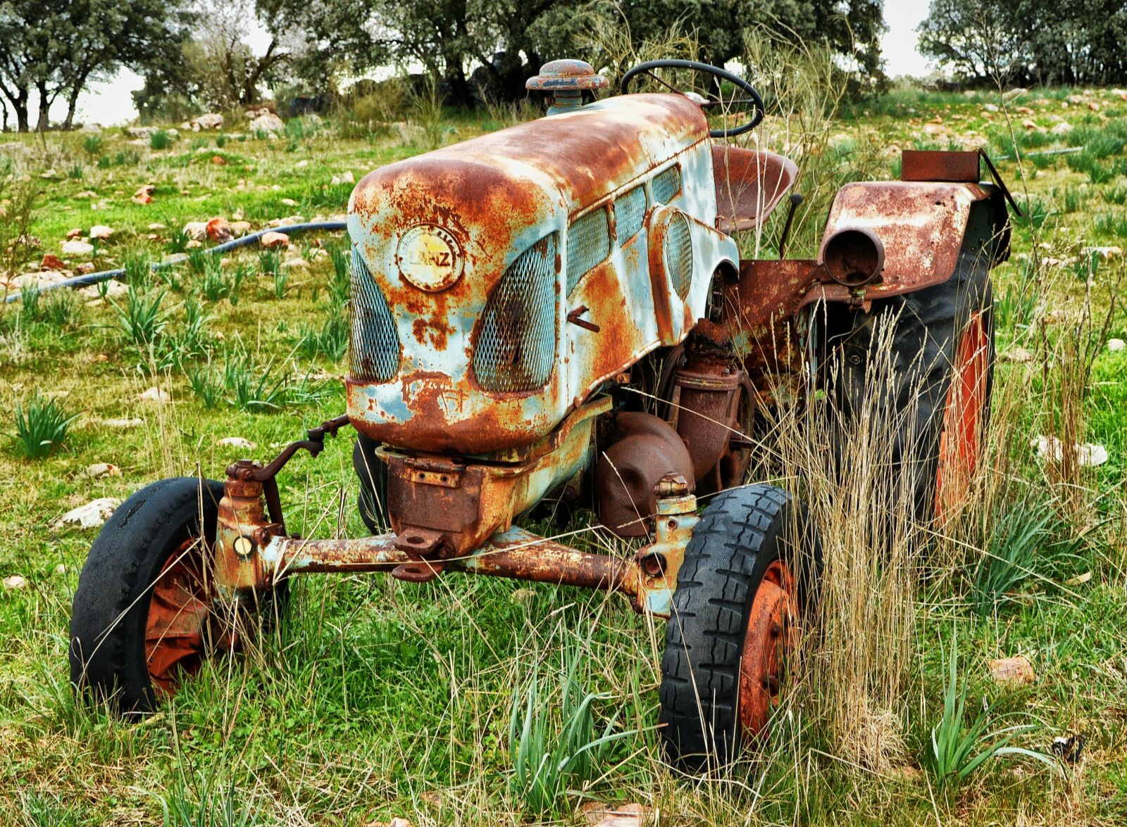 Nikon D3200 sample photo. Tractor, lanz, agriculture photography