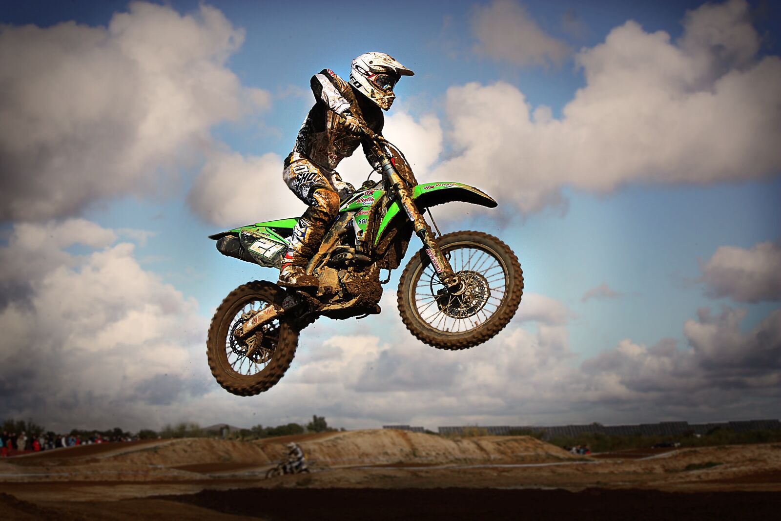 Canon EOS 450D (EOS Rebel XSi / EOS Kiss X2) sample photo. Motocross, jump, motorcycle photography