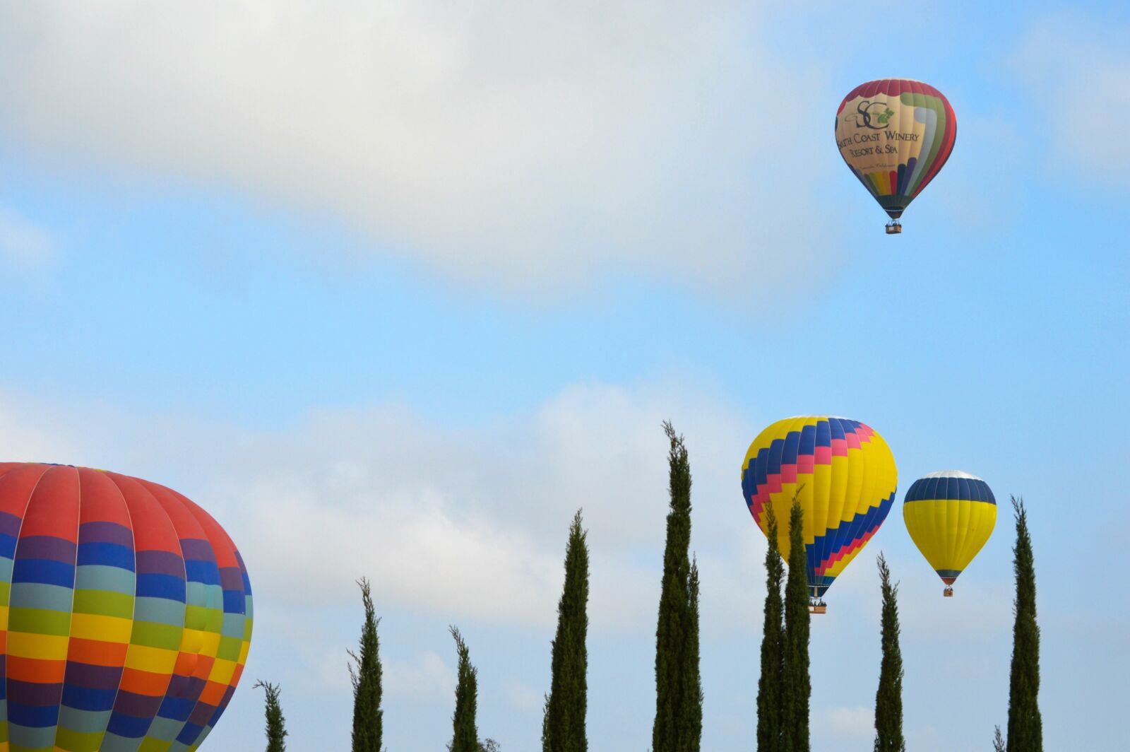 Nikon D3200 sample photo. Hot air balloons, sky photography