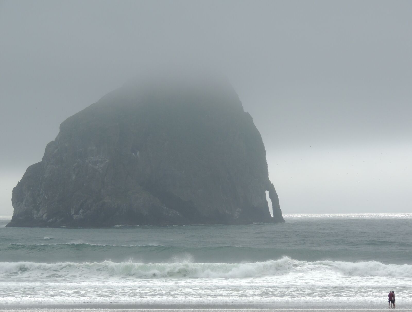 Nikon Coolpix P510 sample photo. Ocean, fog, sea photography
