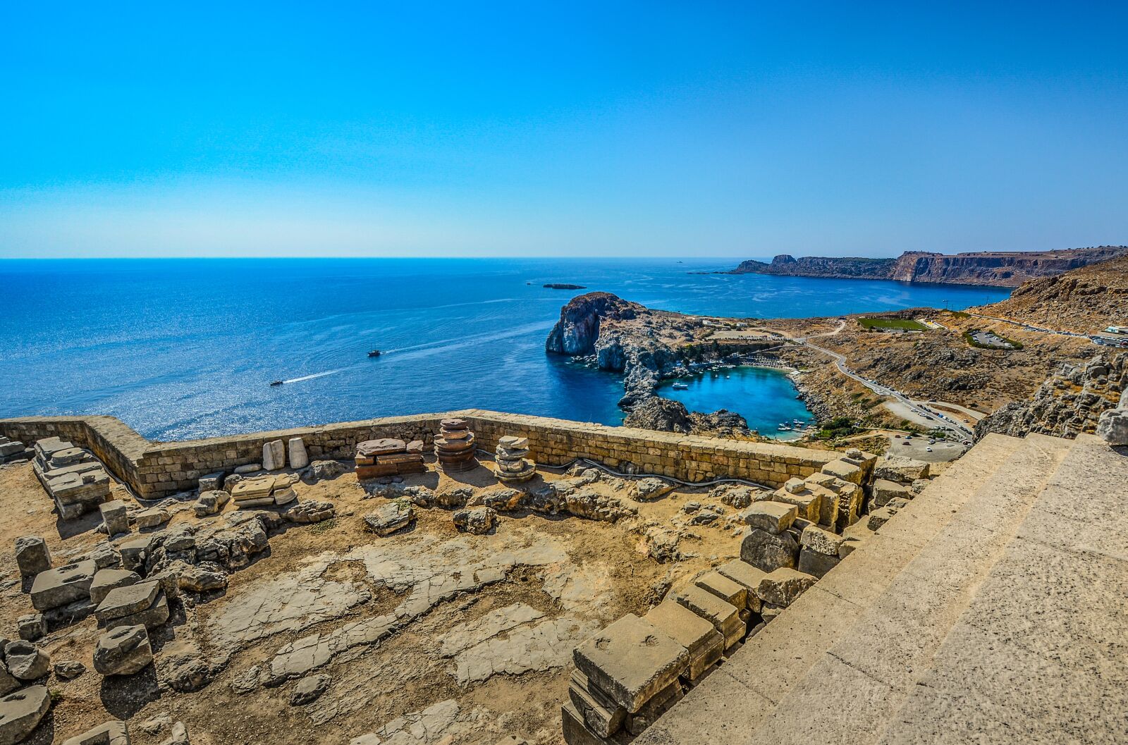 Nikon D5200 sample photo. Lindos, rhodes, greece photography